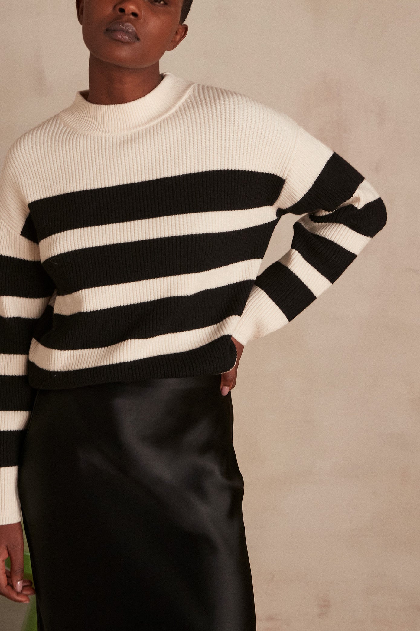 Pull marinière Laurel Faume - seconde main