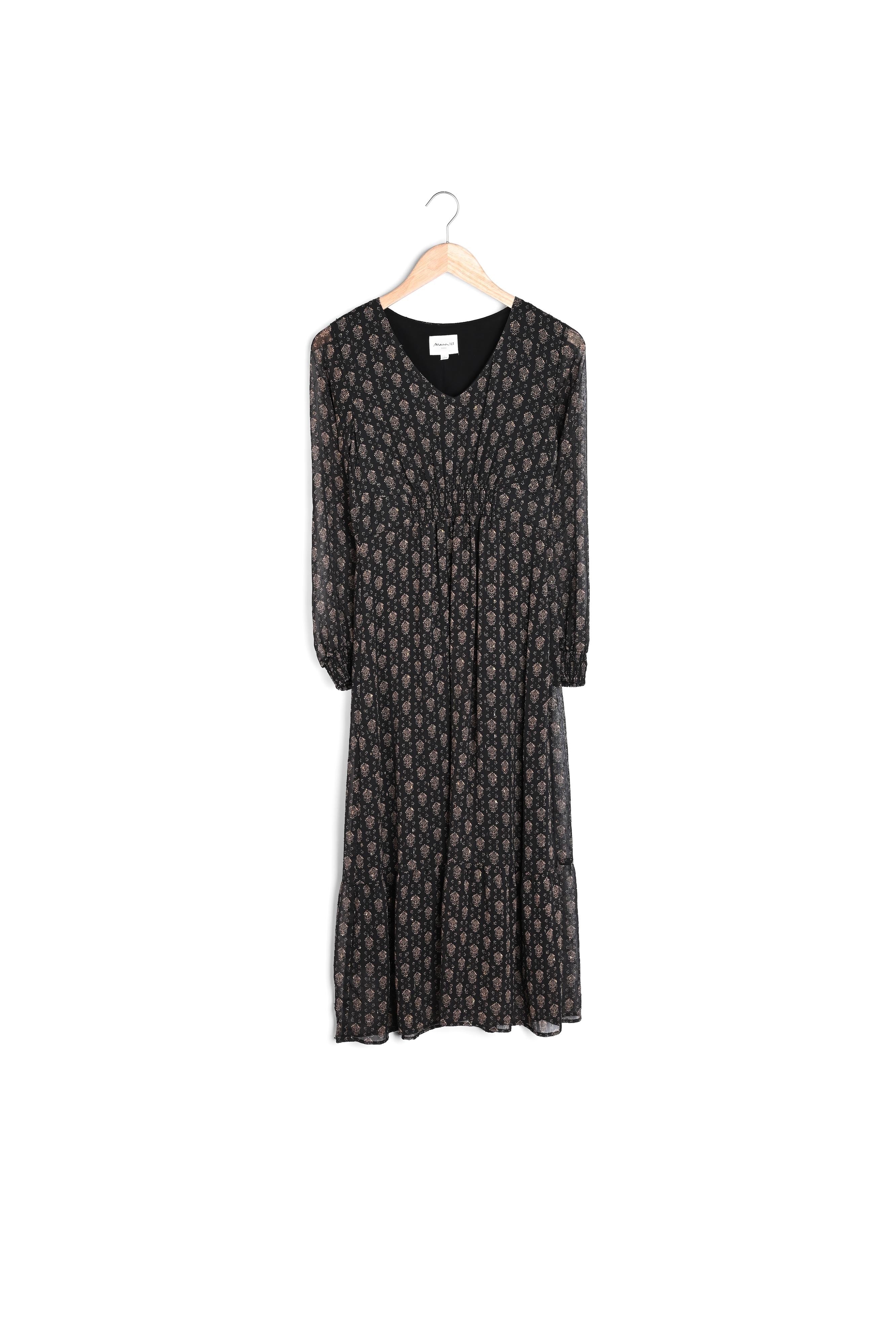 Robe midi imprimée Ninon Faume - seconde main