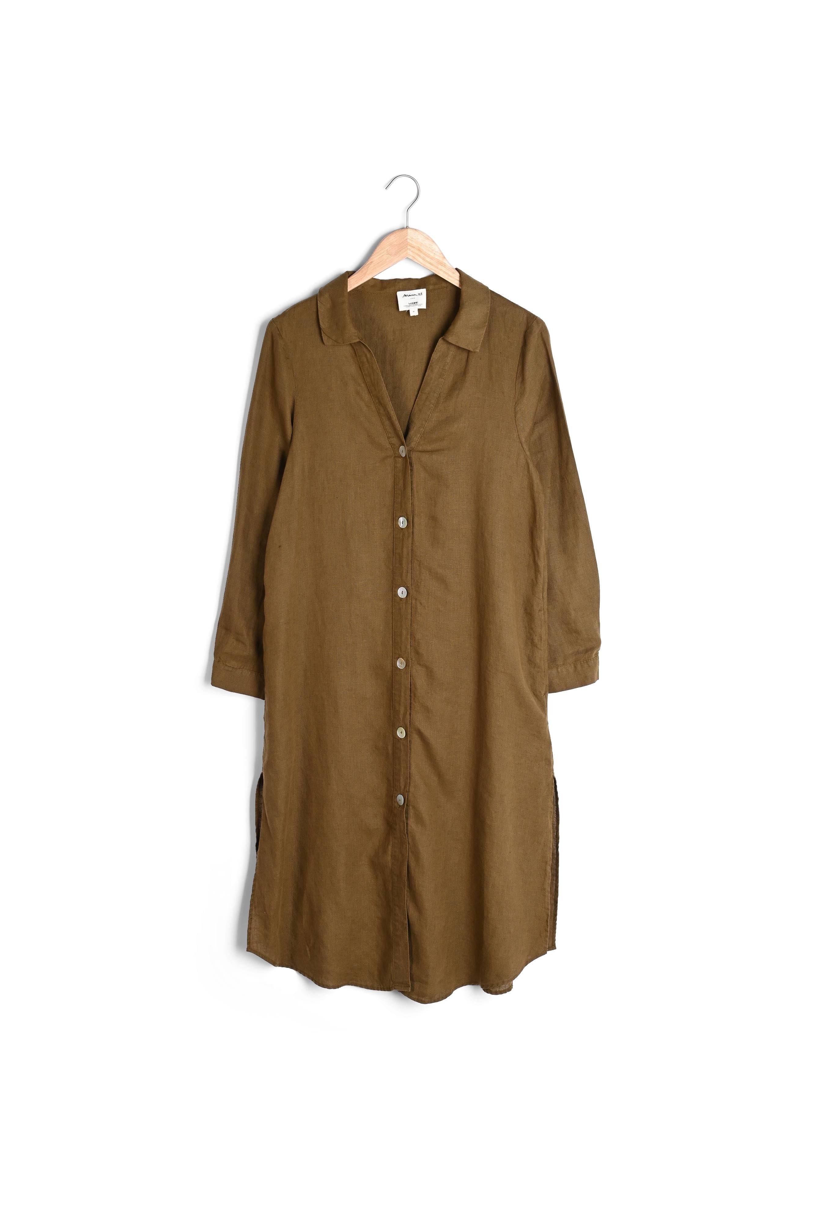 ROBE CHEMISE AICHA Faume - seconde main