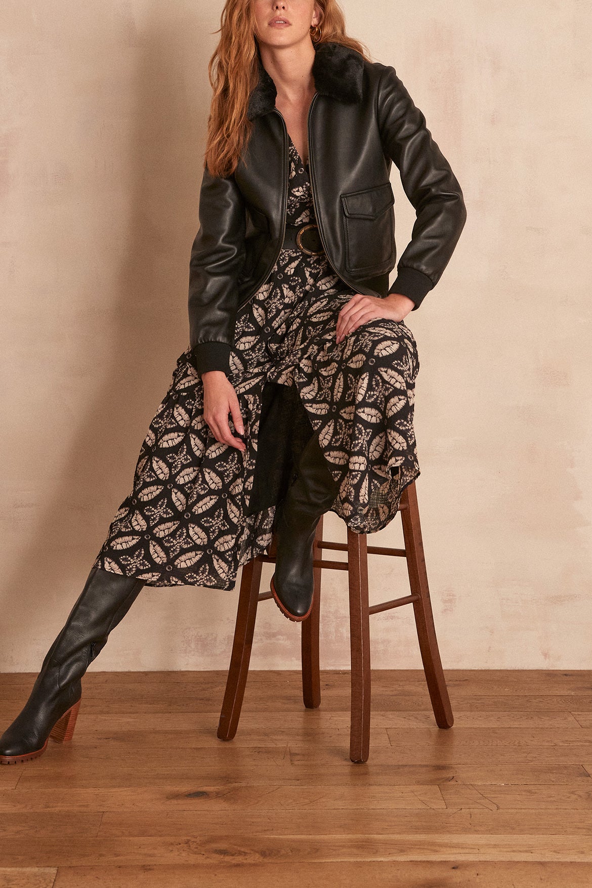 Robe CAROLA Faume - seconde main