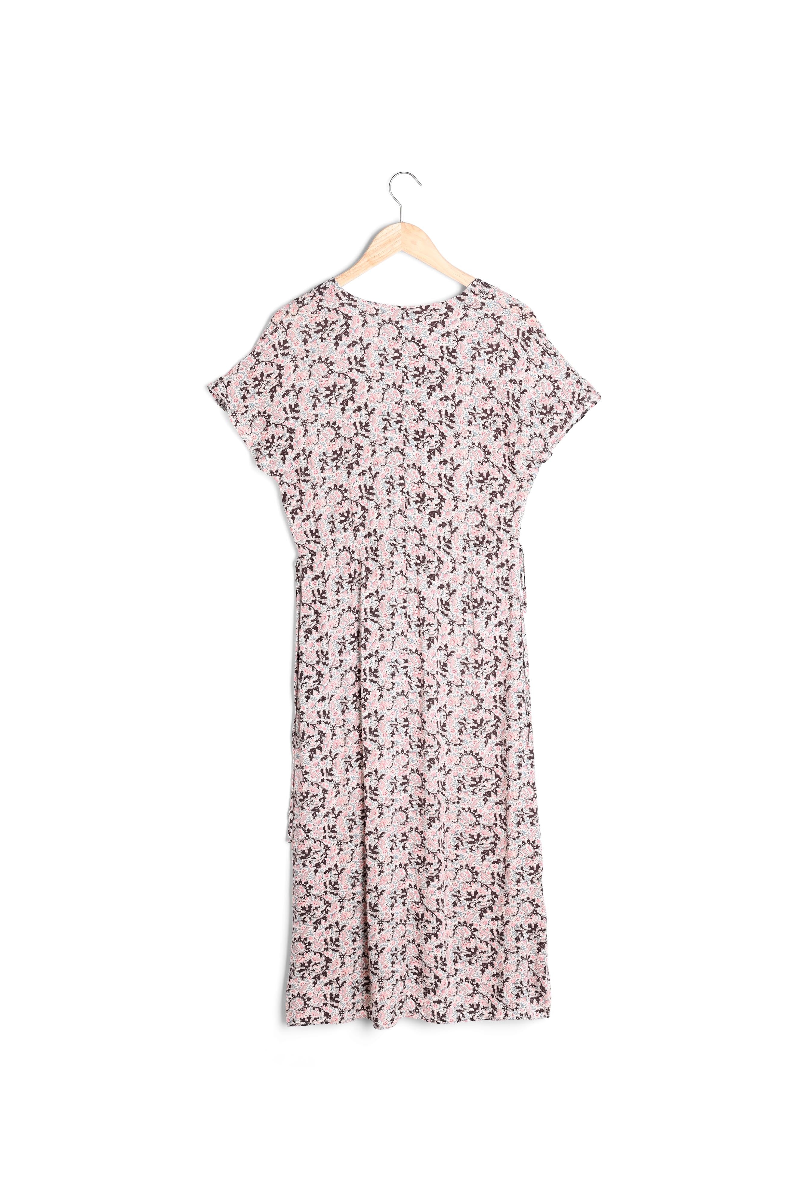 Robe dansante imprimée blush Latimi Faume - seconde main