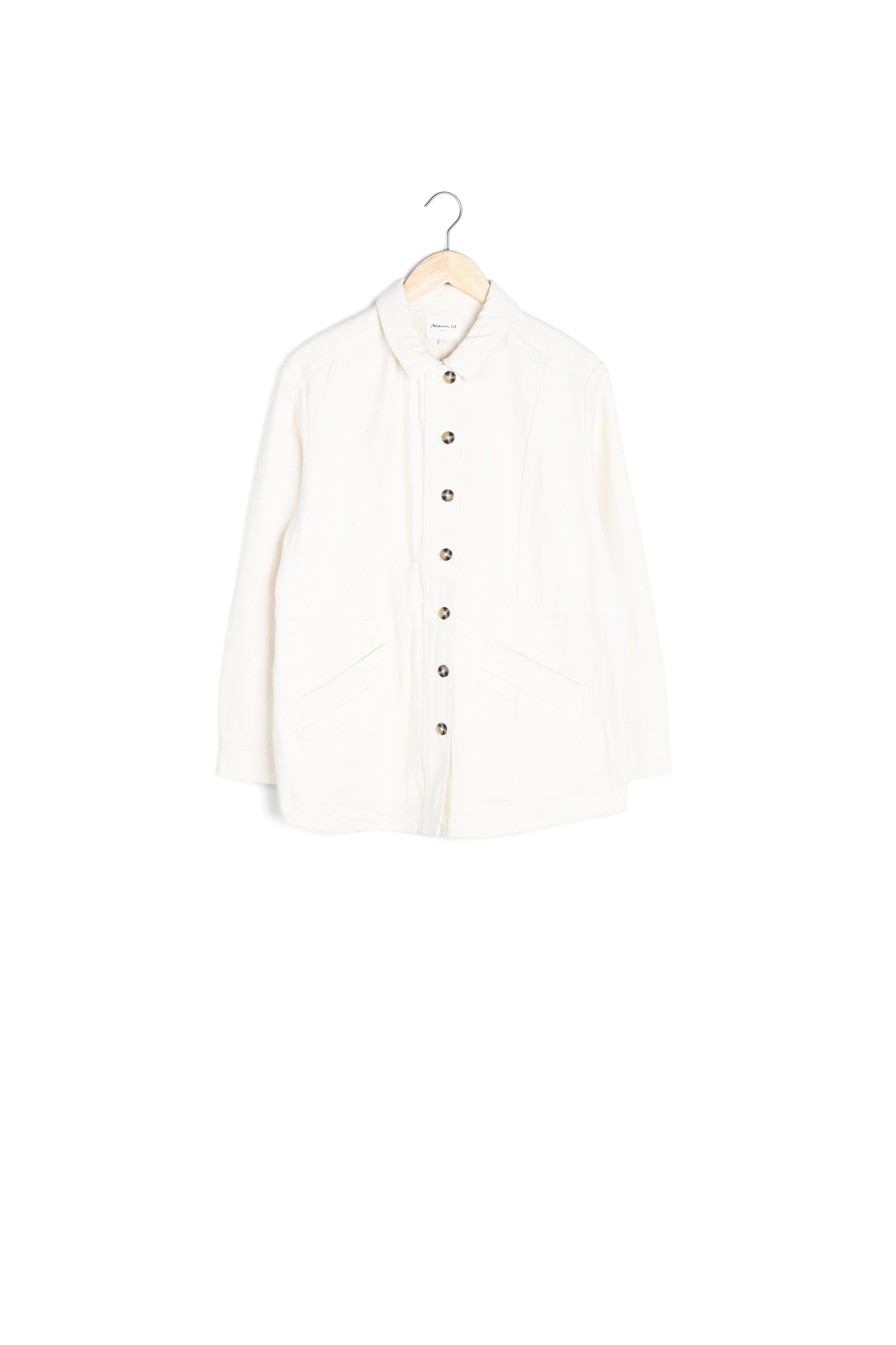 Veste en lin ivoire Paolita Faume - seconde main