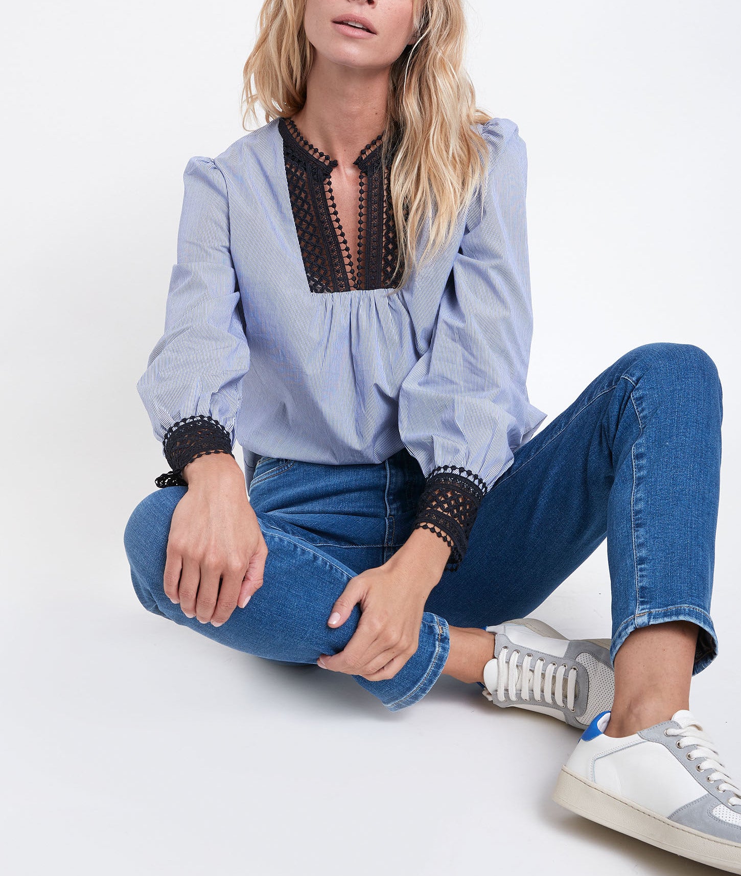 Blouse rayée Jaya Faume - seconde main