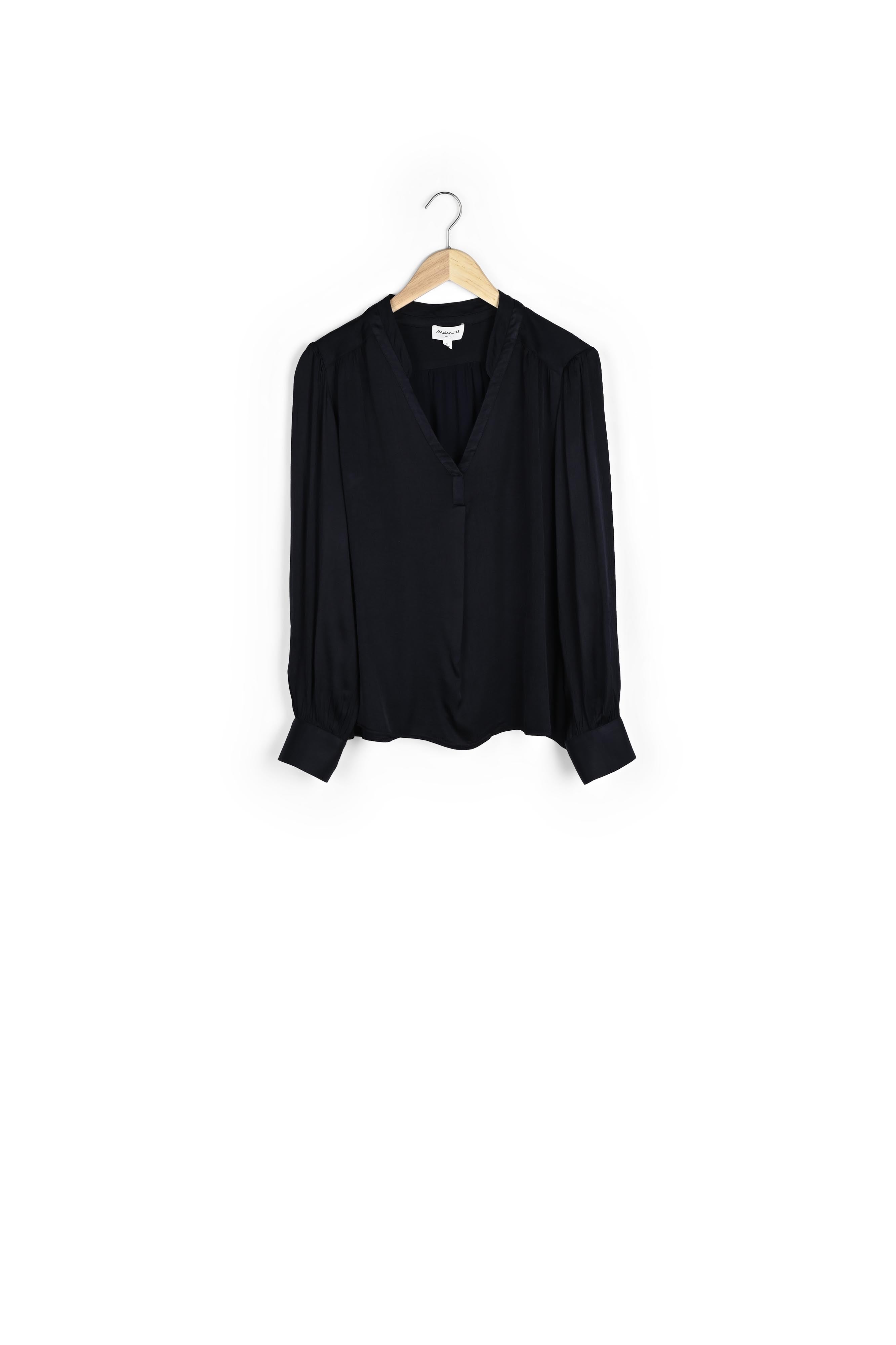 Blouse fluide marine Chlea Faume - seconde main