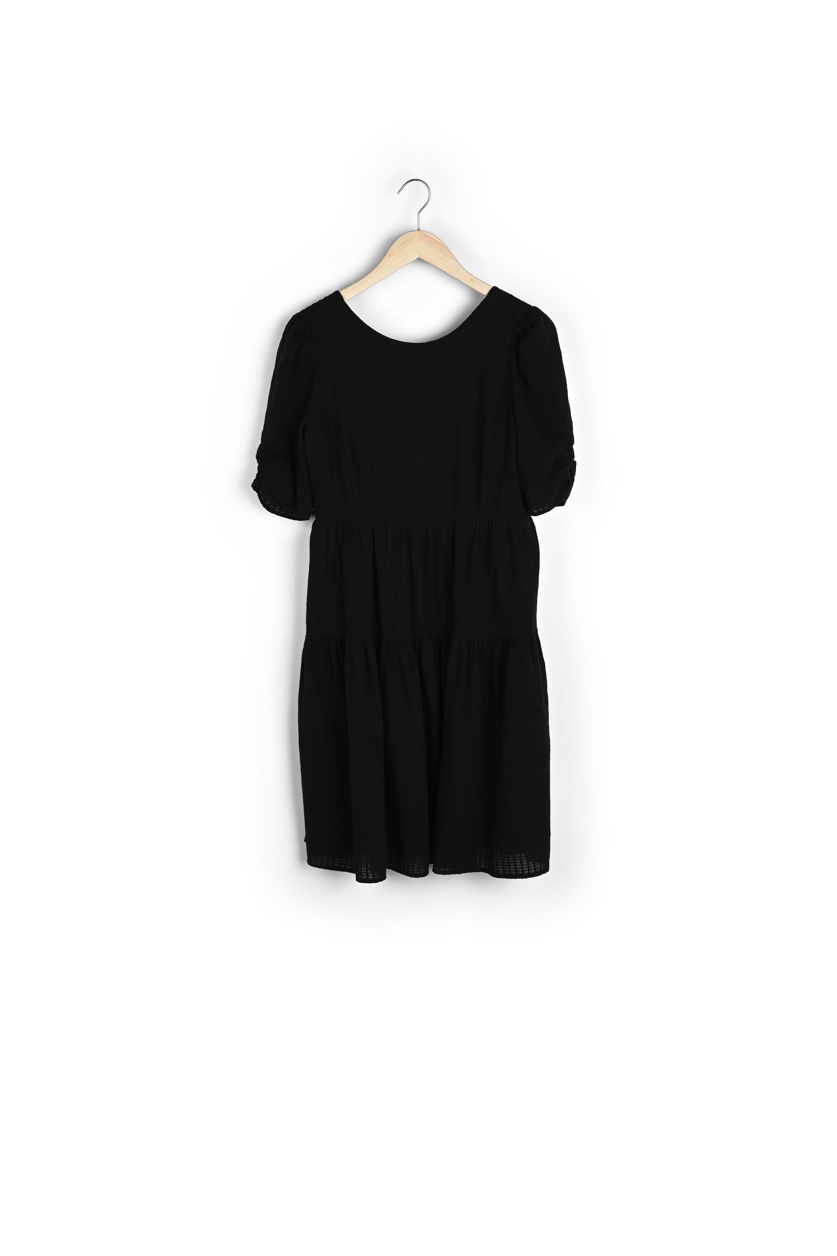 Robe dansante en coton noir Lorene Faume - seconde main