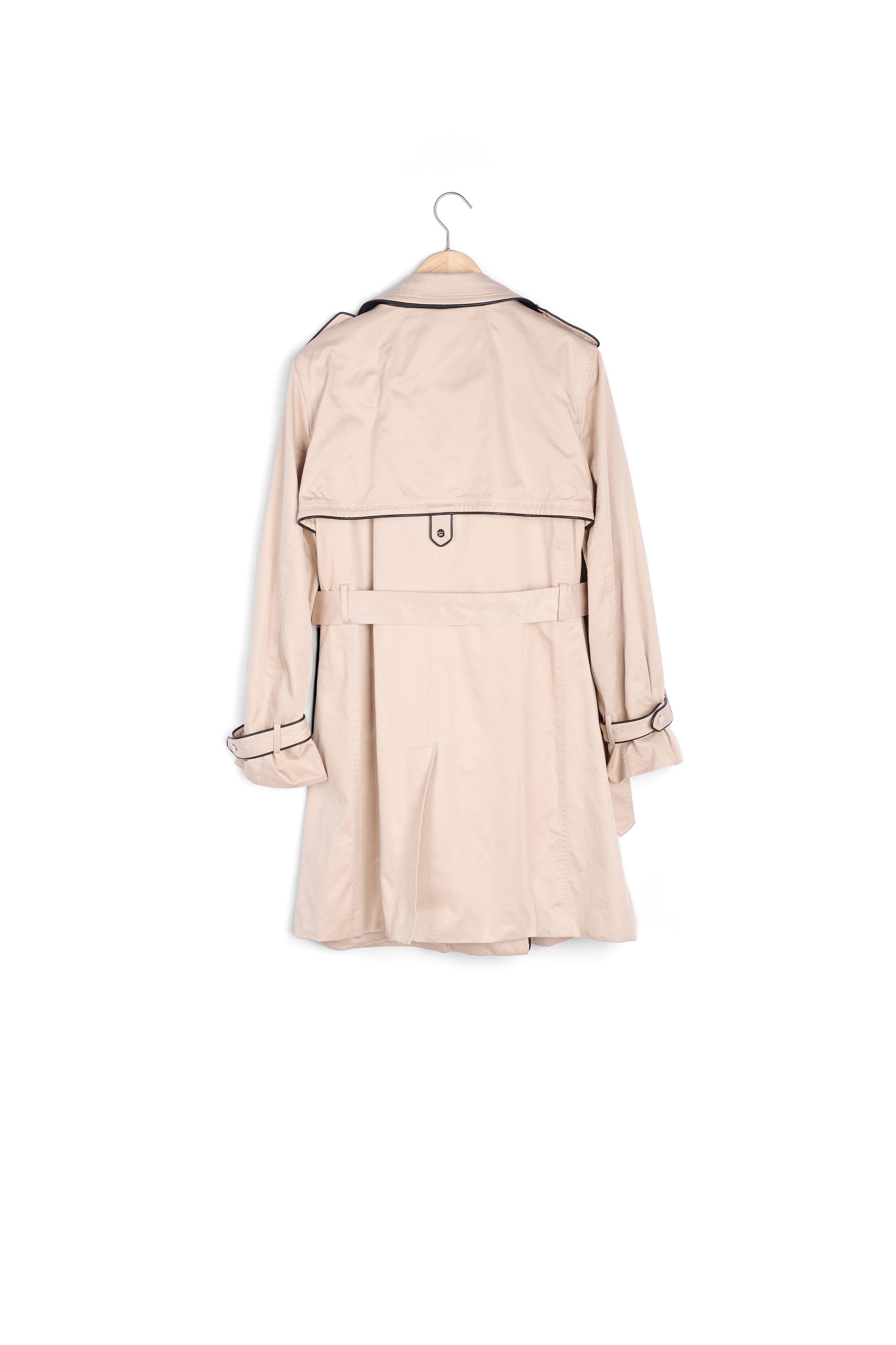 Trench beige gansé Frida Faume - seconde main