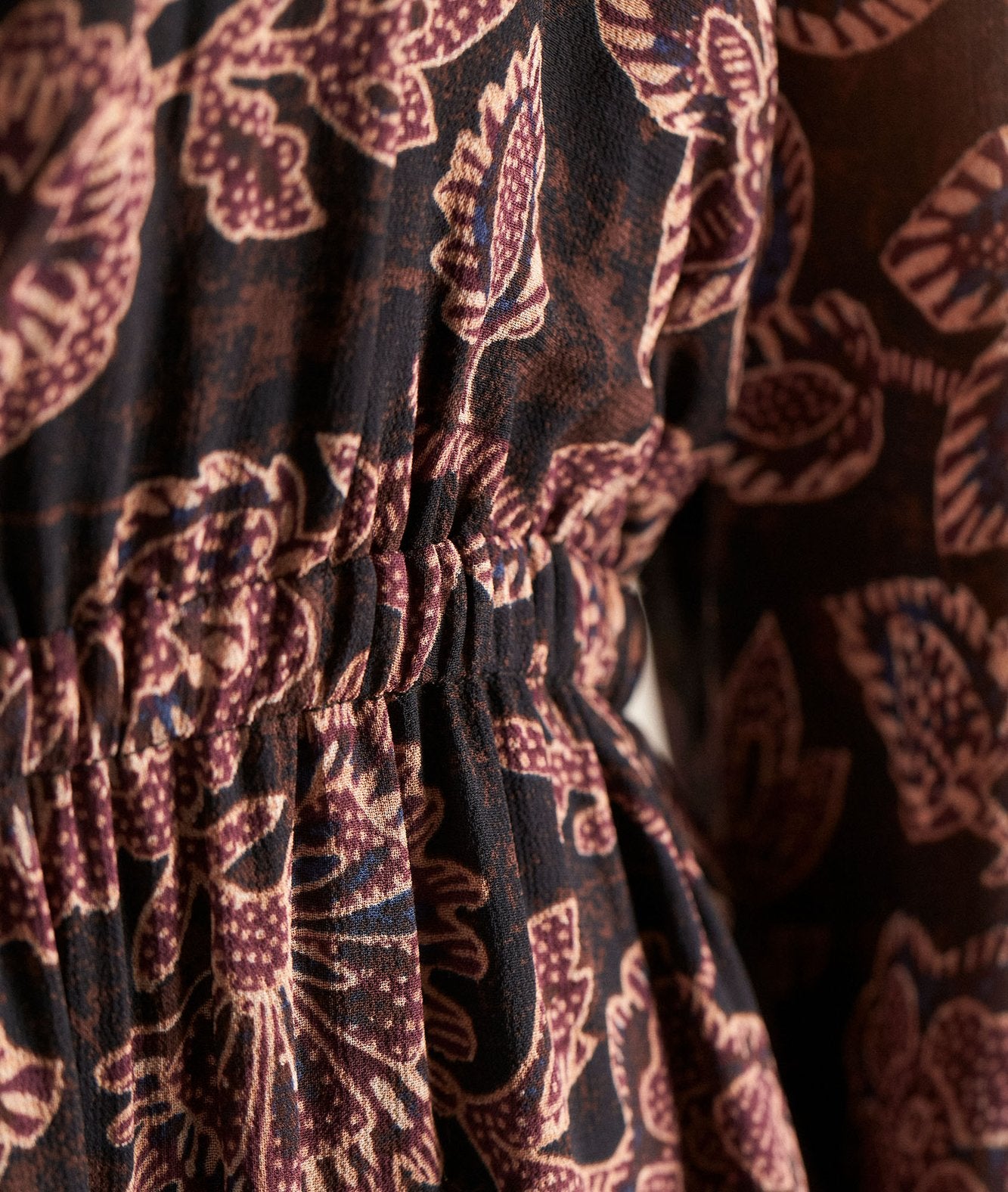 Robe courte imprimée Hola Faume - seconde main