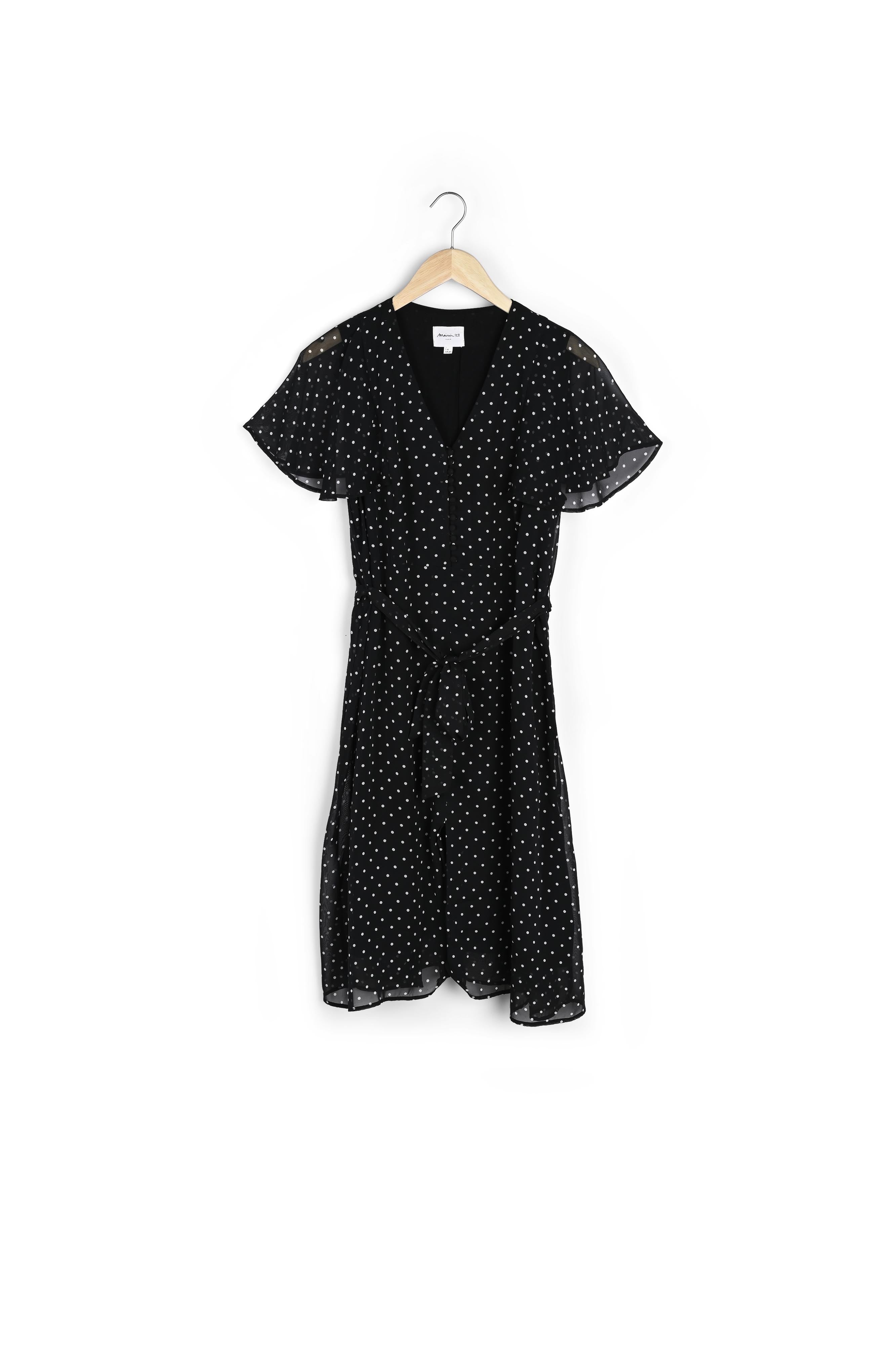 Robe midi à pois Carima Faume - seconde main