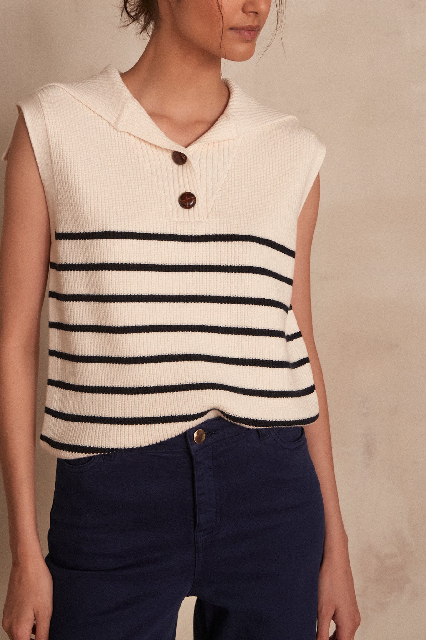 Pull sans manches ANGELO Faume - seconde main