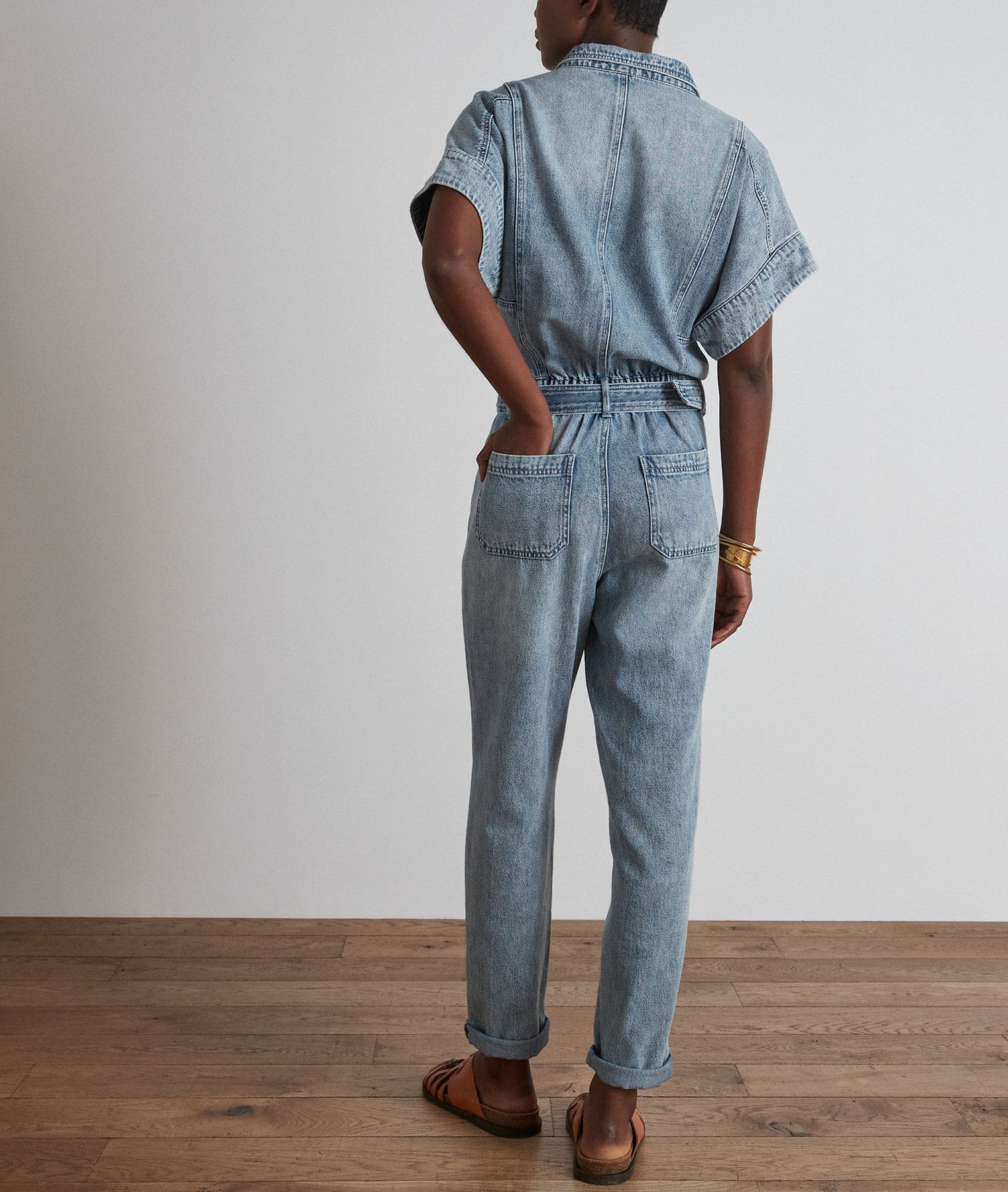 Combinaison en jean Sade Faume - seconde main