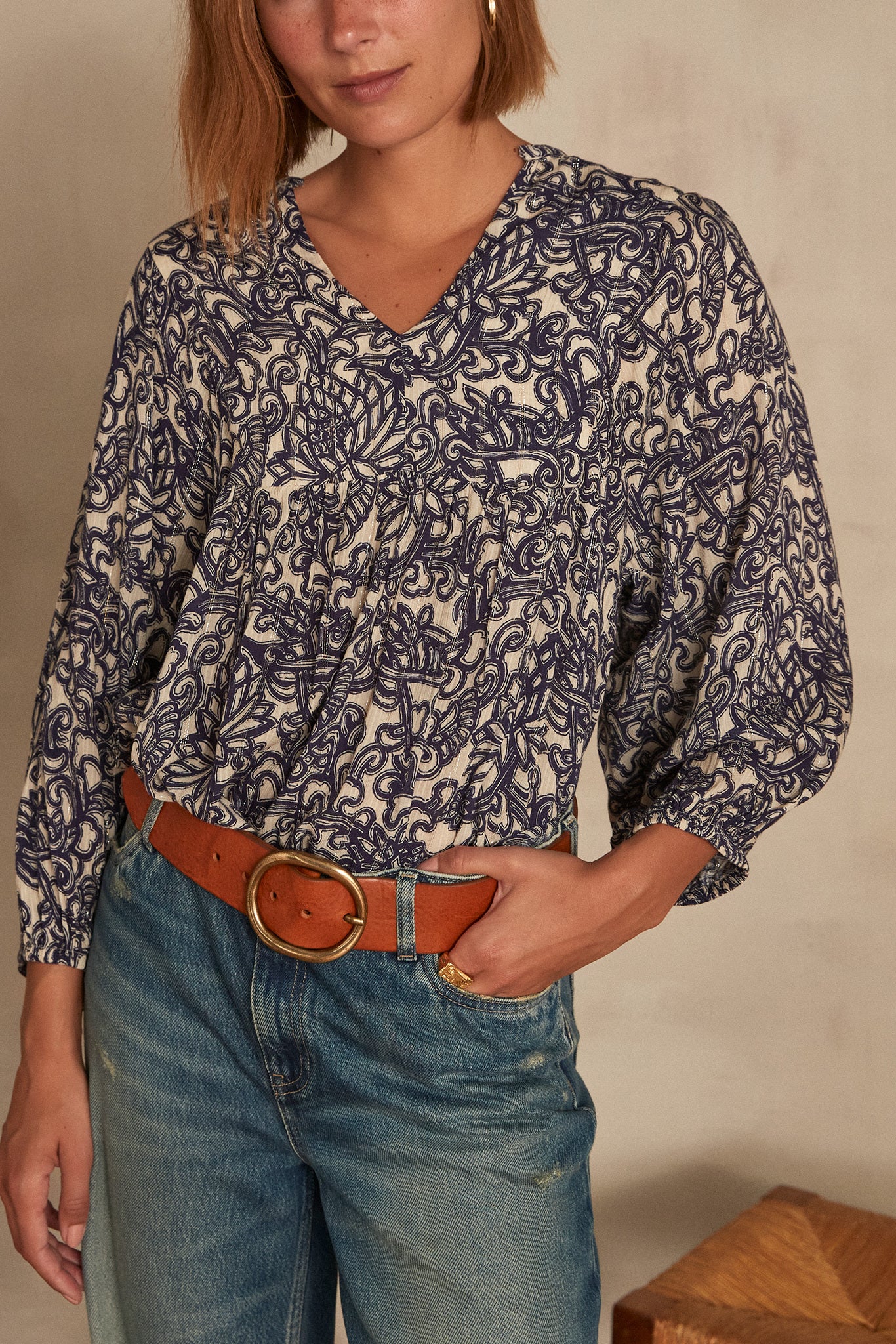 Blouse CARAMBA Faume - seconde main