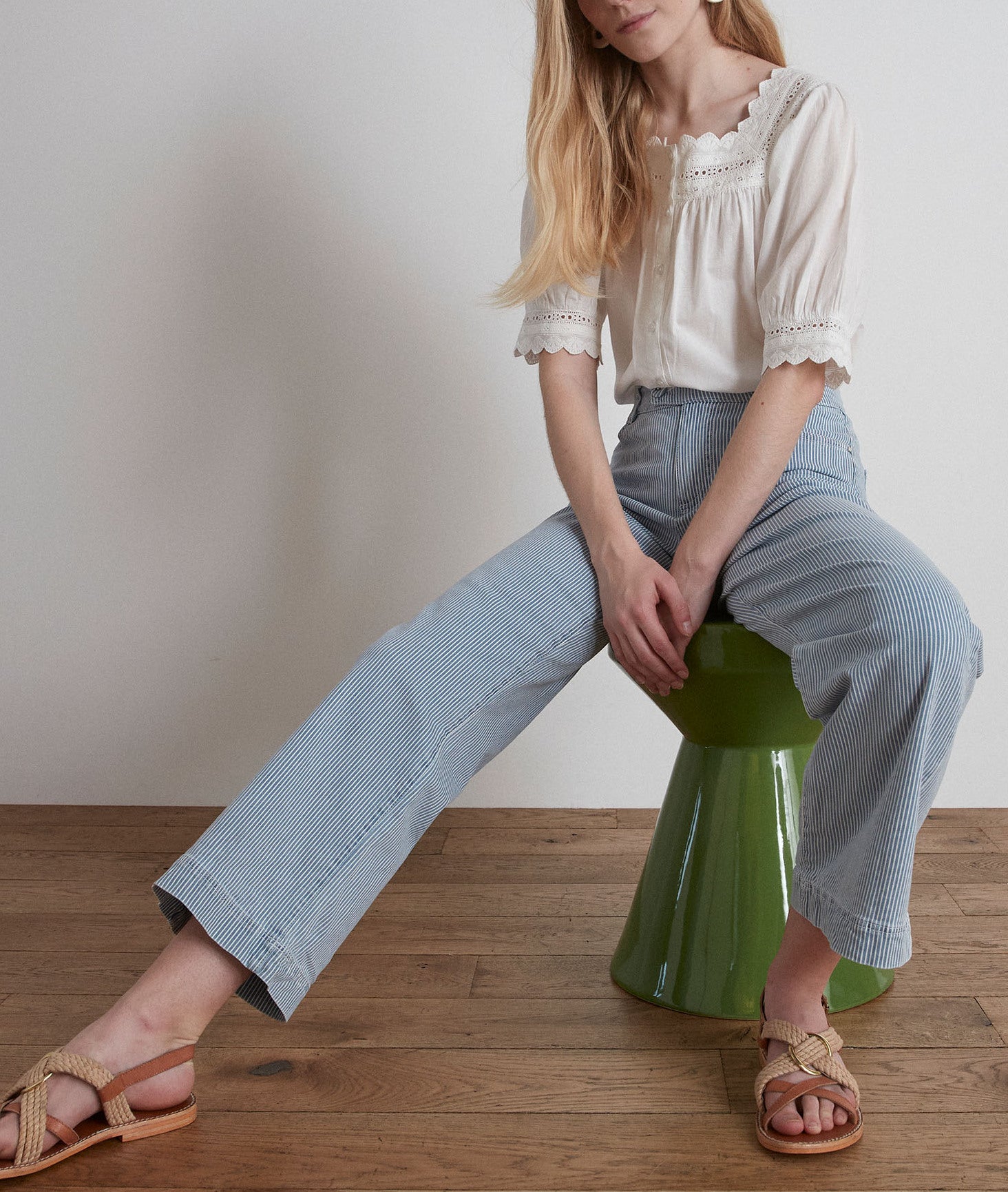 Jean wide leg suzette Faume - seconde main