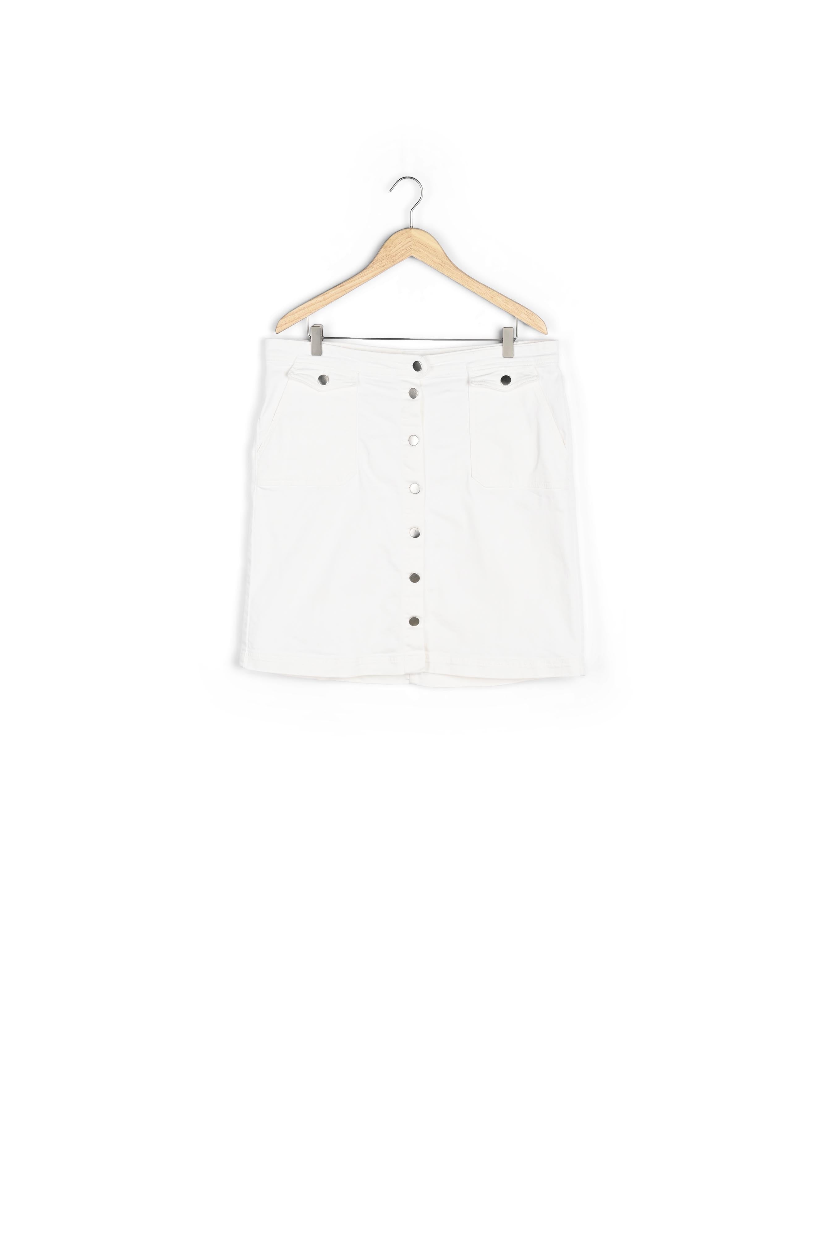 Jupe en jean boutonnée Ambre Faume - seconde main