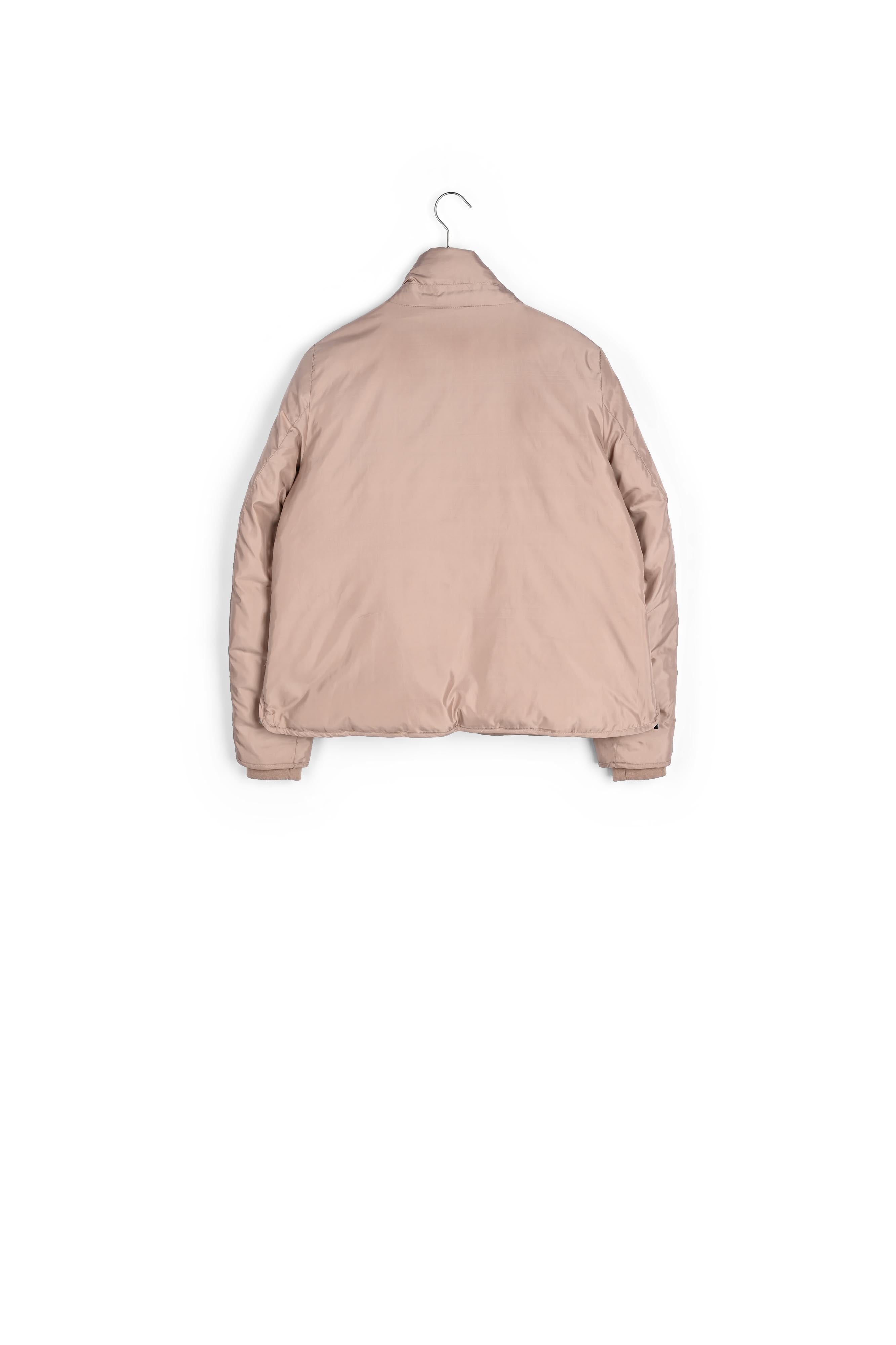 Doudoune lisse rose Leonie Faume - seconde main