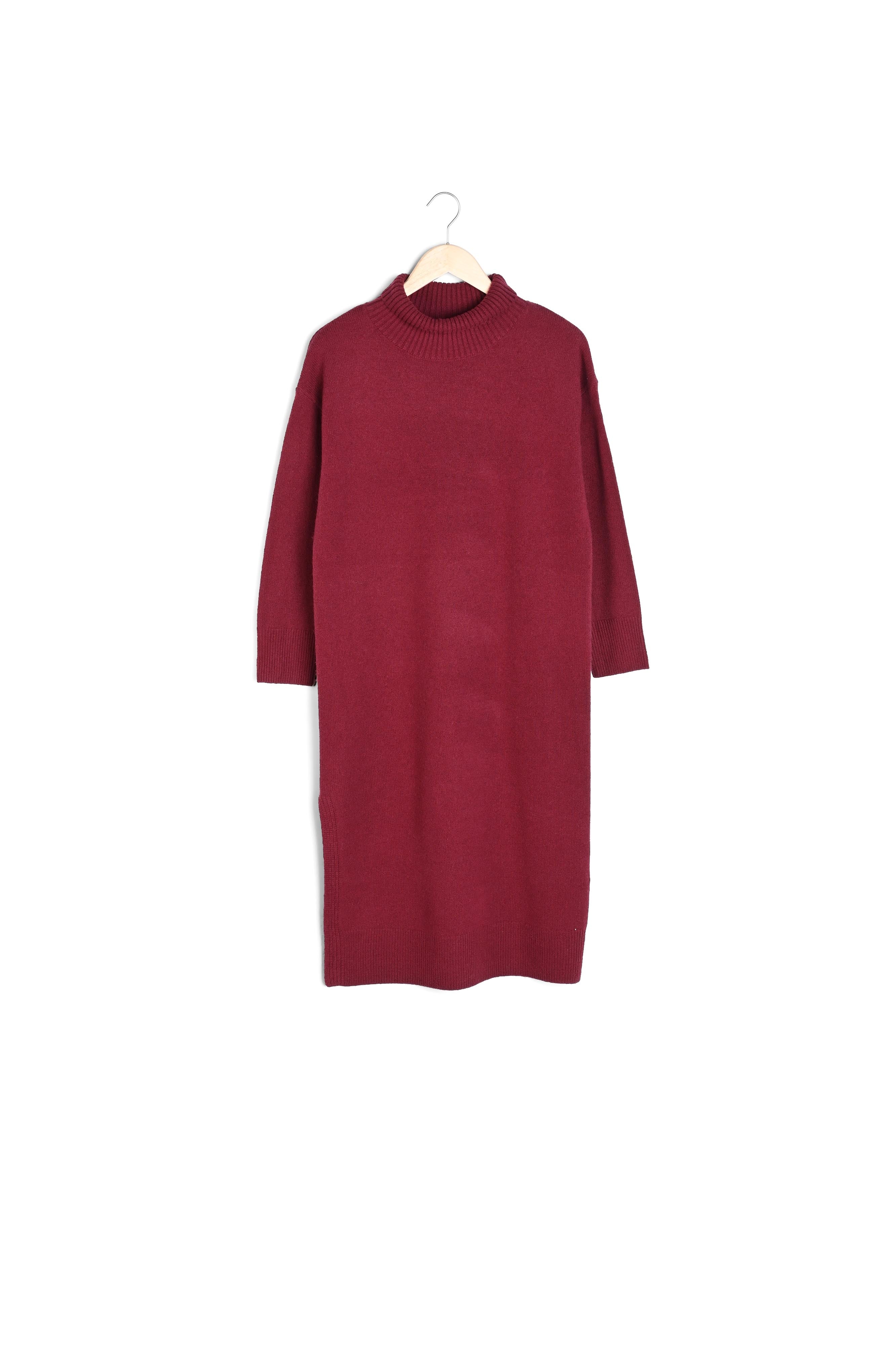 Robe en laine et yack Cathia Faume - seconde main