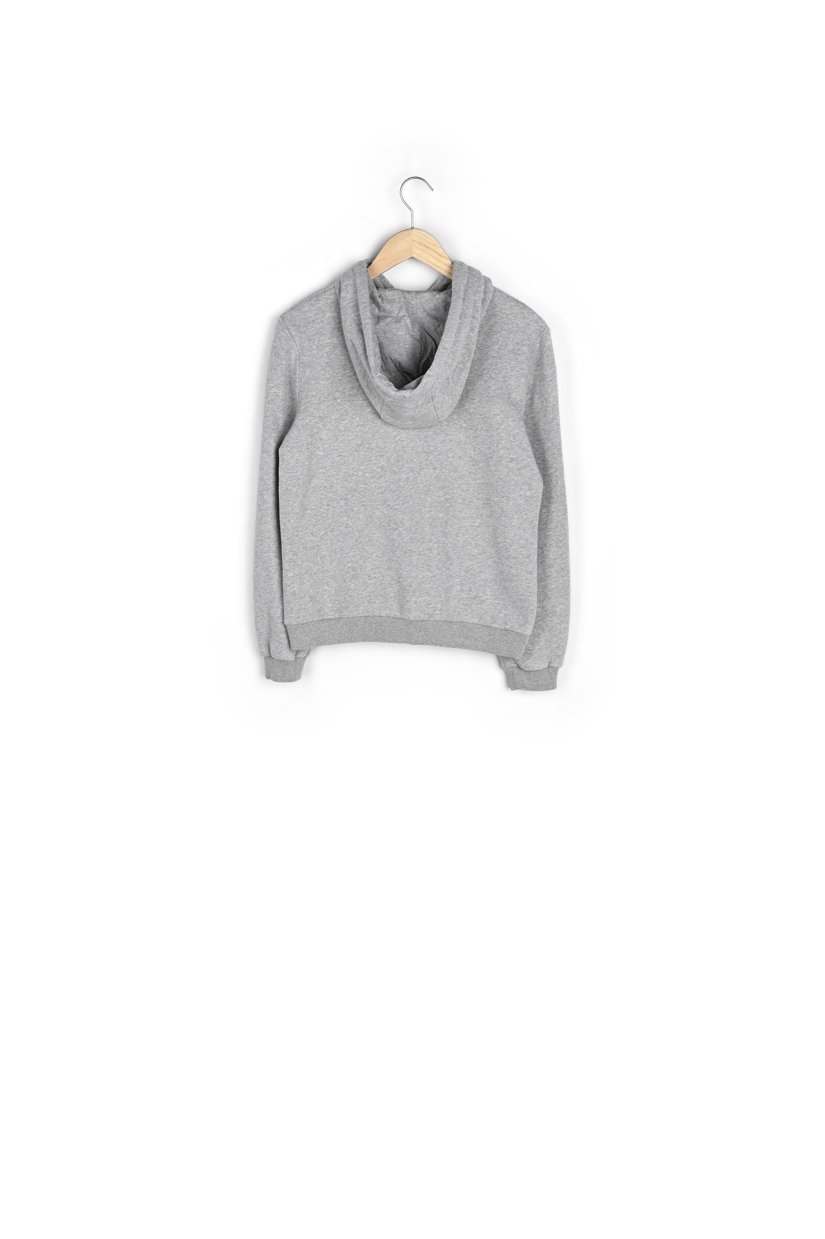 Sweat à capuche gris chiné Dame Faume - seconde main