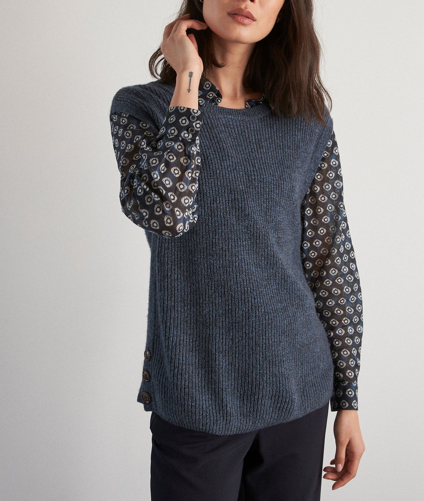 Pull sans manches Merlin Faume - seconde main