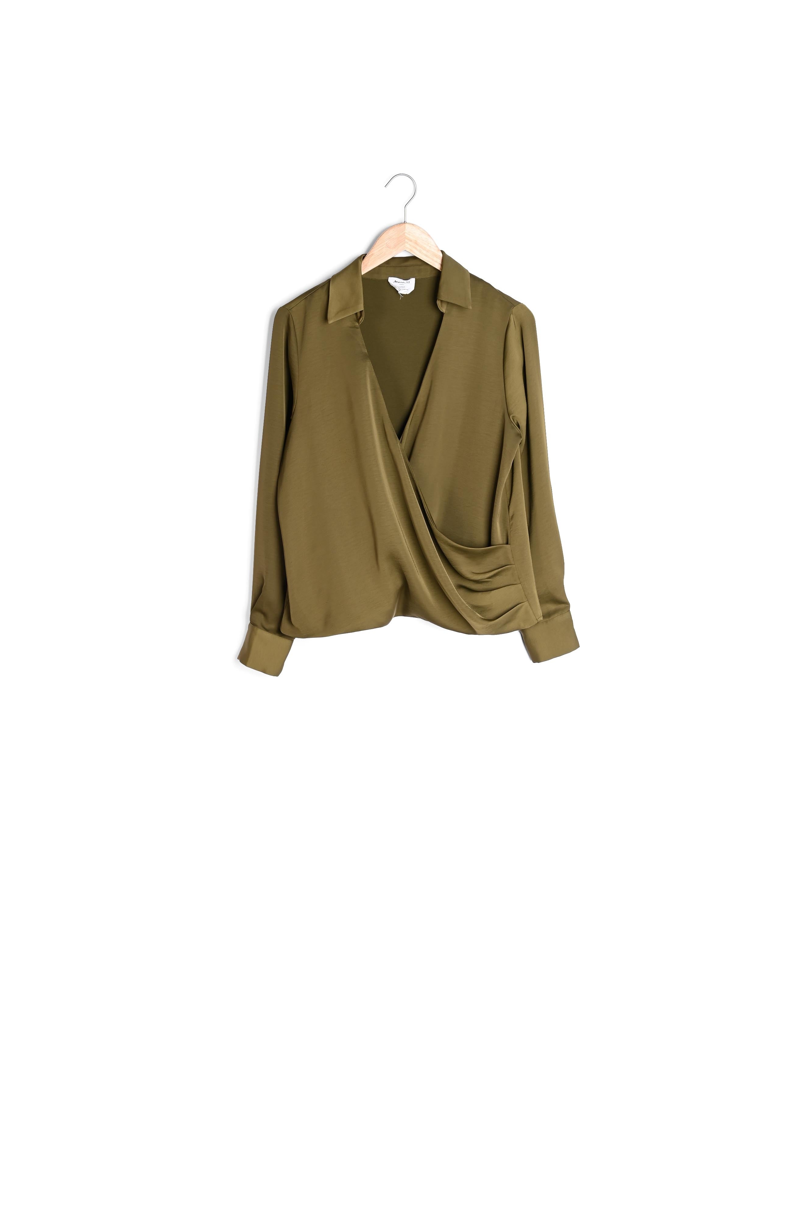 Blouse cache-coeur MAO Faume - seconde main