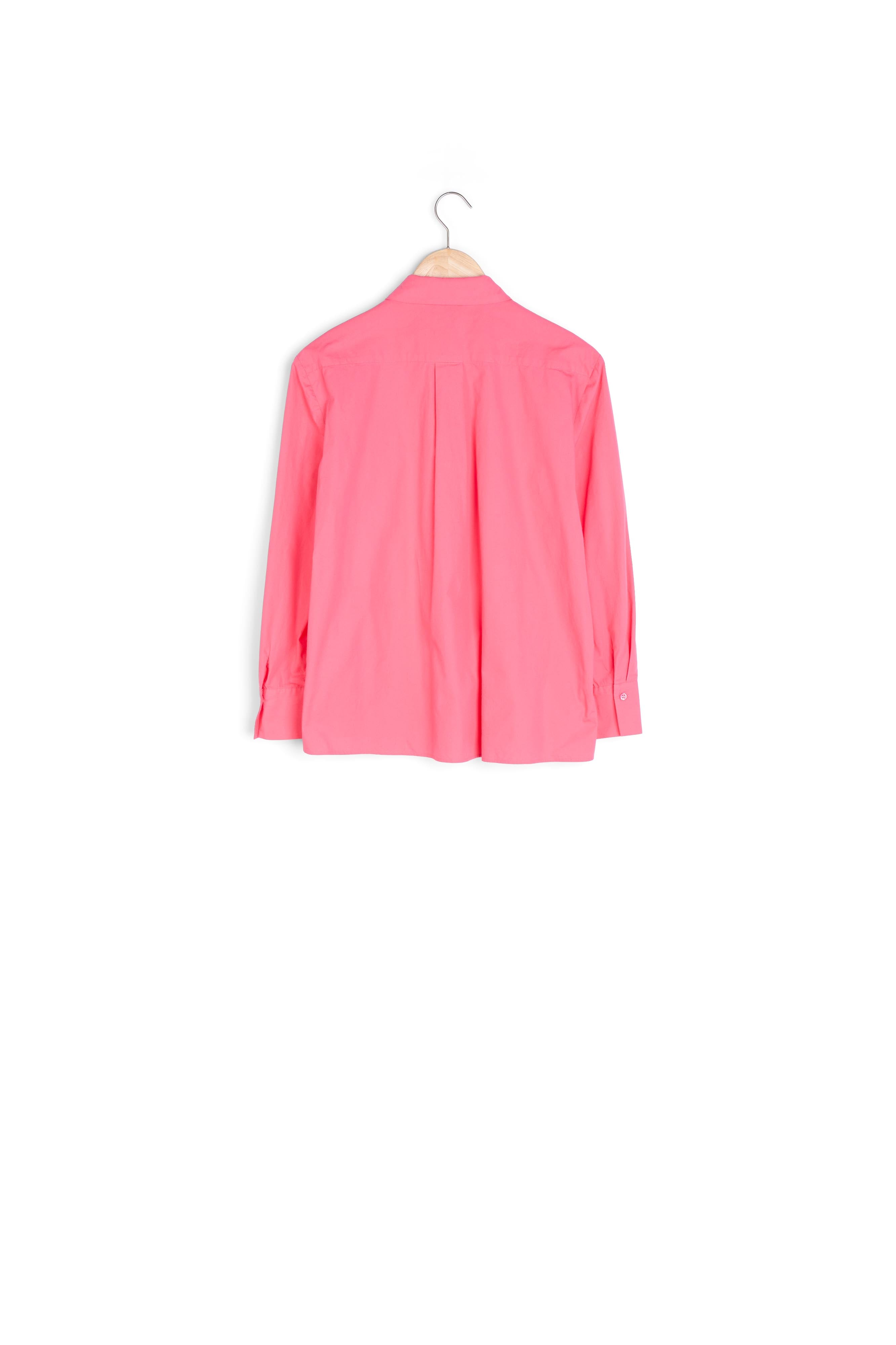 Chemise impeccable en coton rose Esmeralda Faume - seconde main