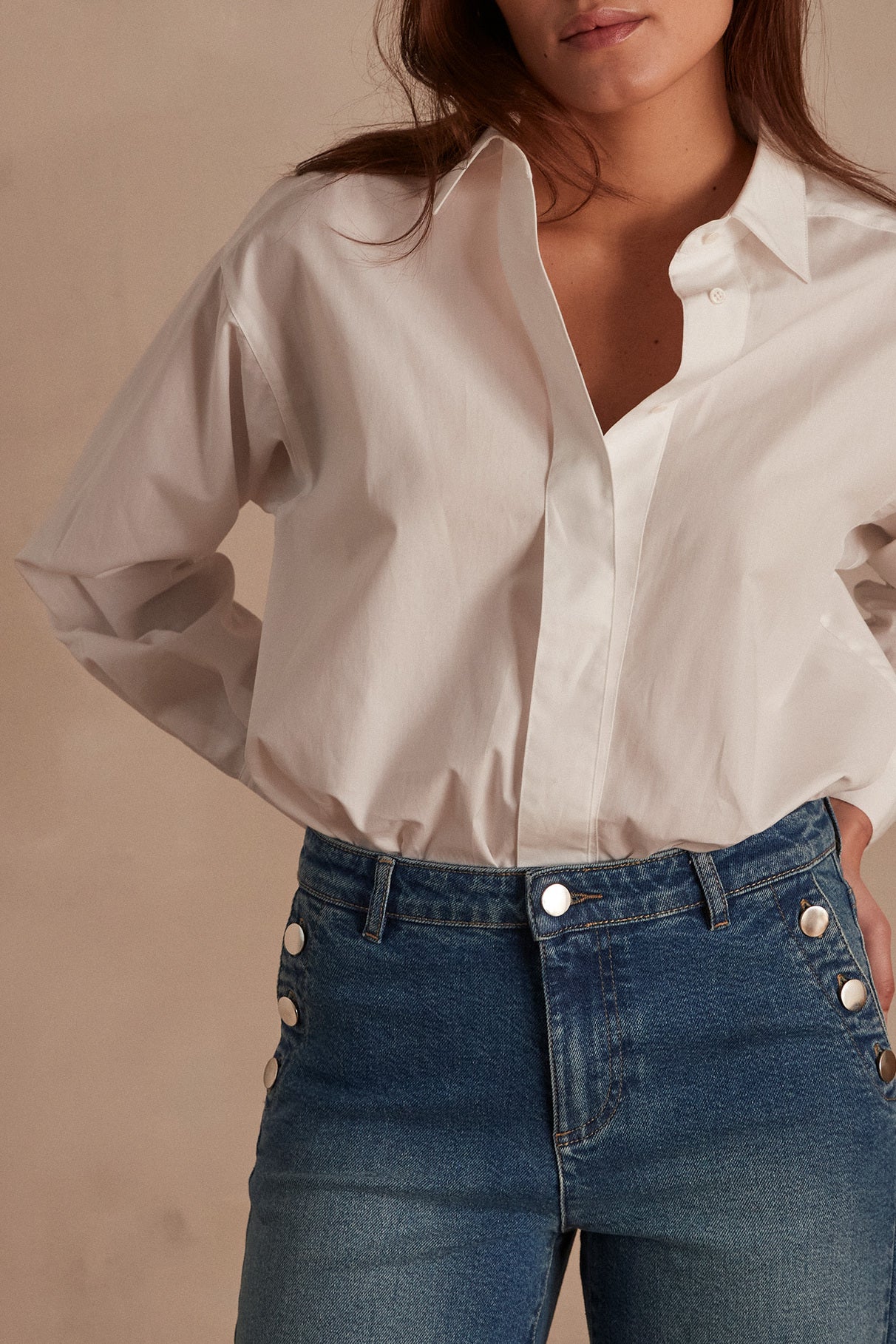 Chemise en coton CALLIOPE Faume - seconde main