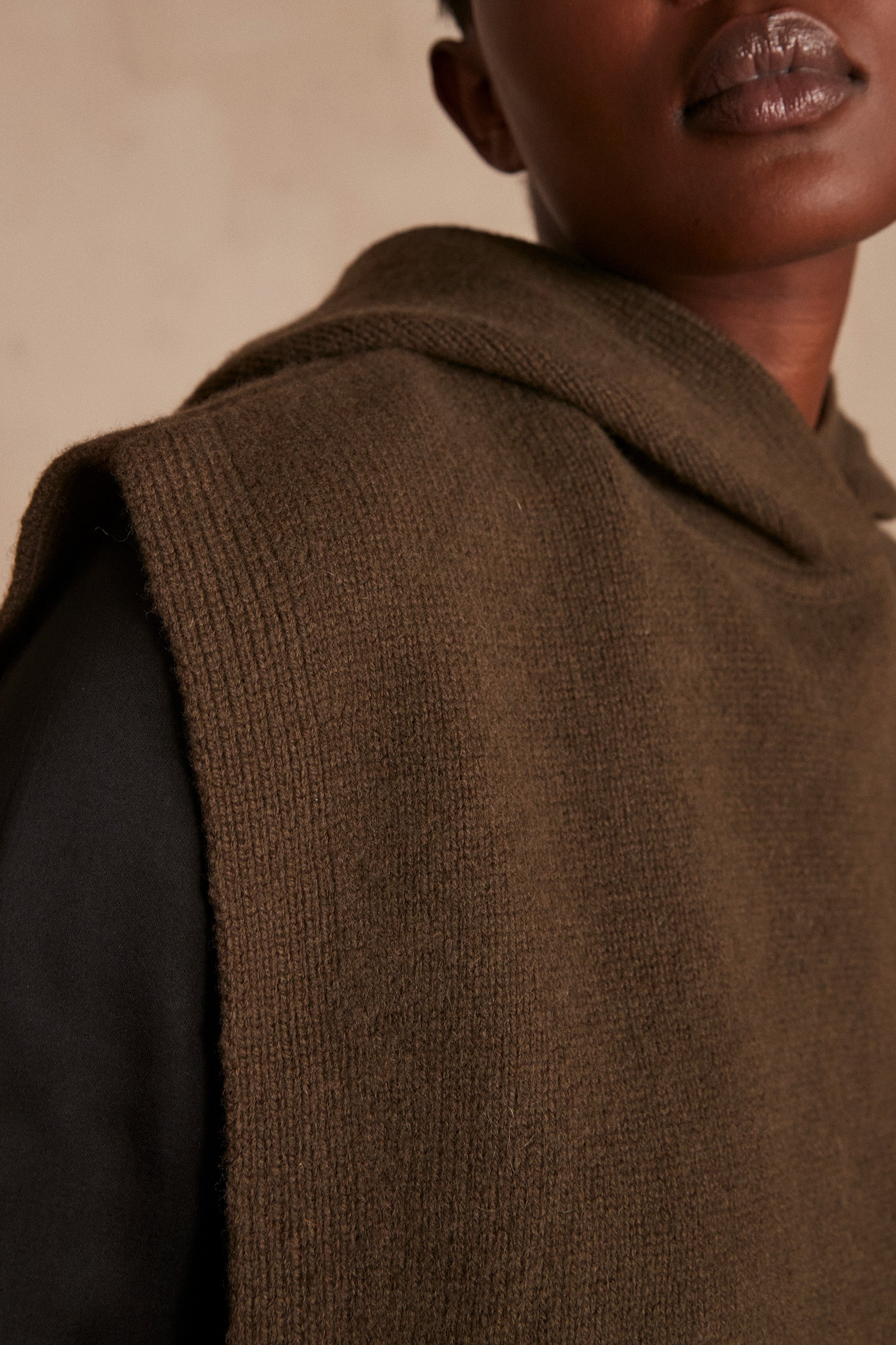 Plastron à capuche HANNY Faume - seconde main