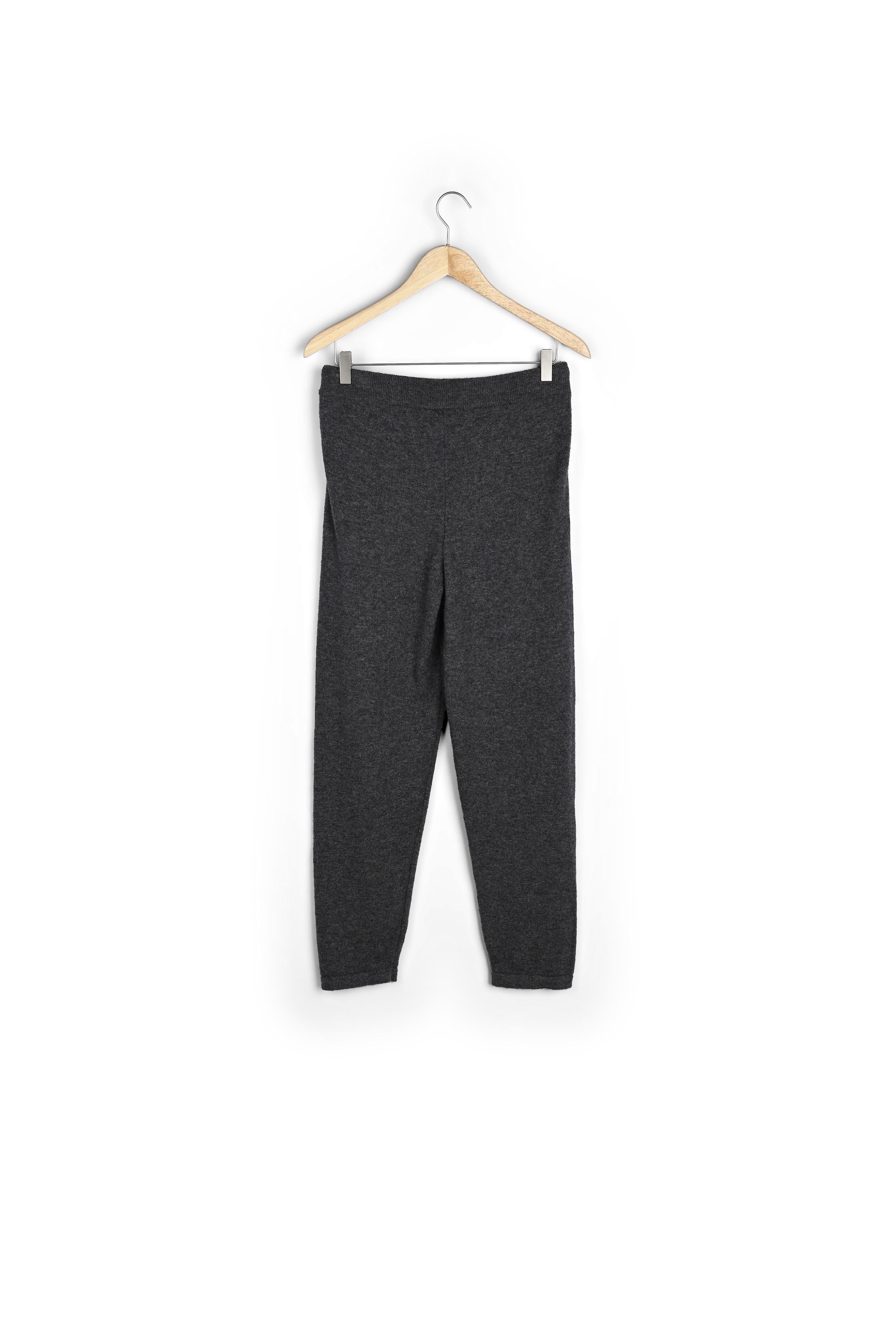 Pantalon jogging gris en laine responsable et yack Taylor Faume - seconde main