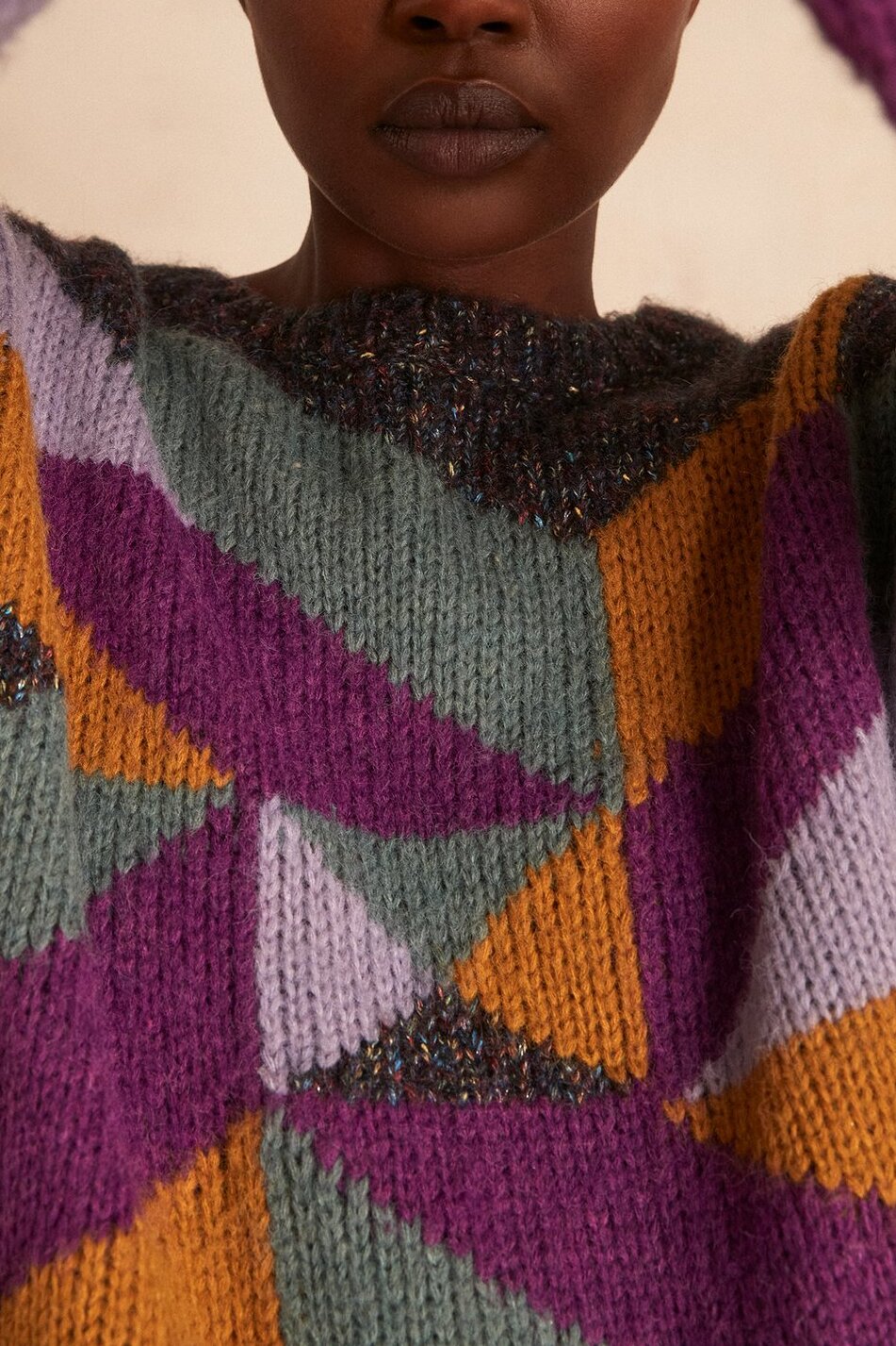 Pull Megan Faume - seconde main