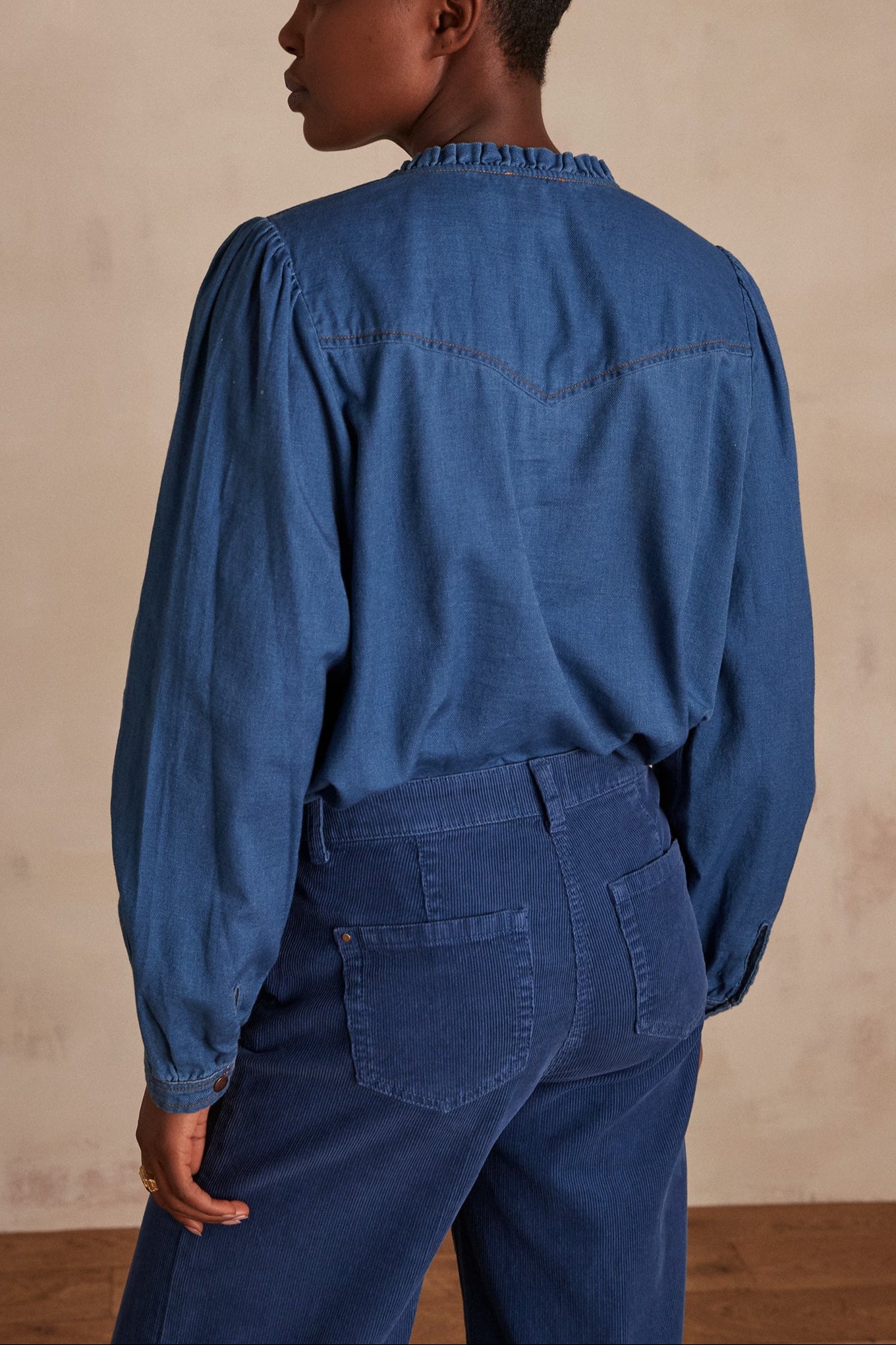 Chemise en coton Cleo Faume - seconde main