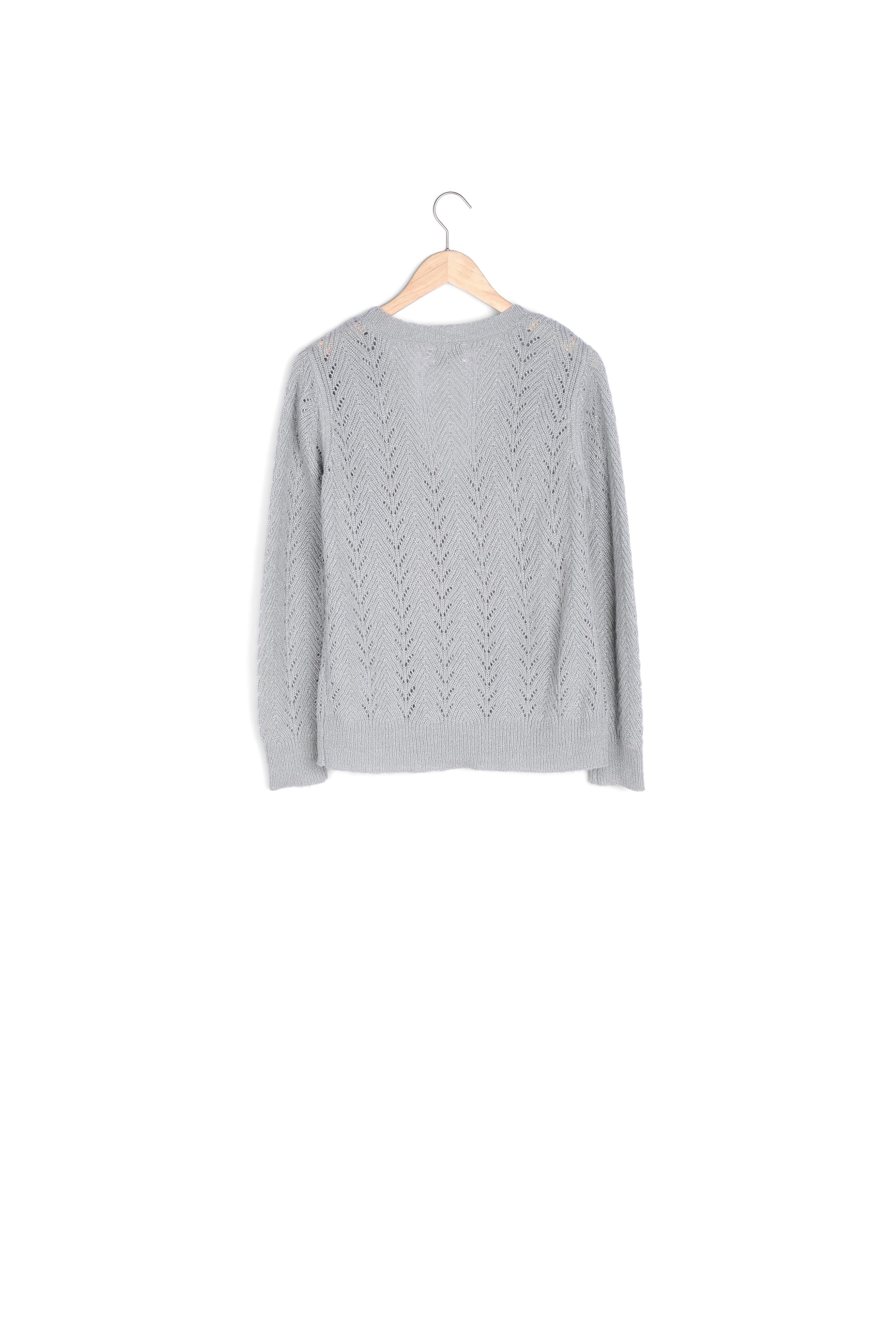 Gilet ajouré brillant Robbie Faume - seconde main