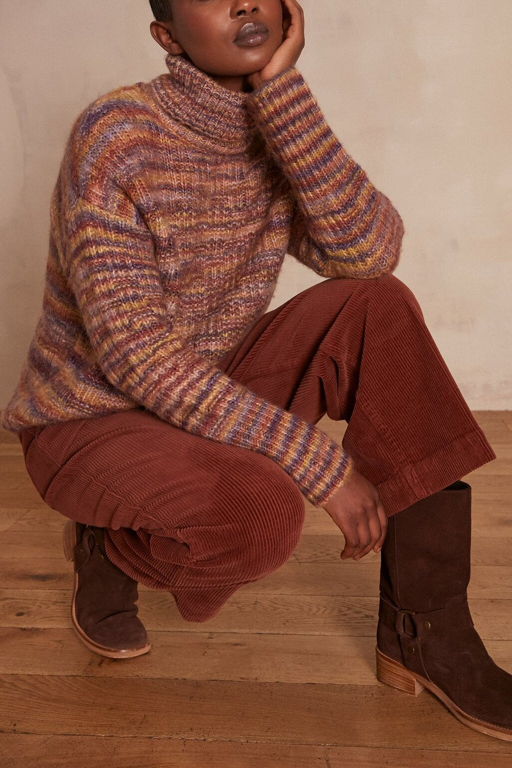 Pull en laine CAROLINA Faume - seconde main