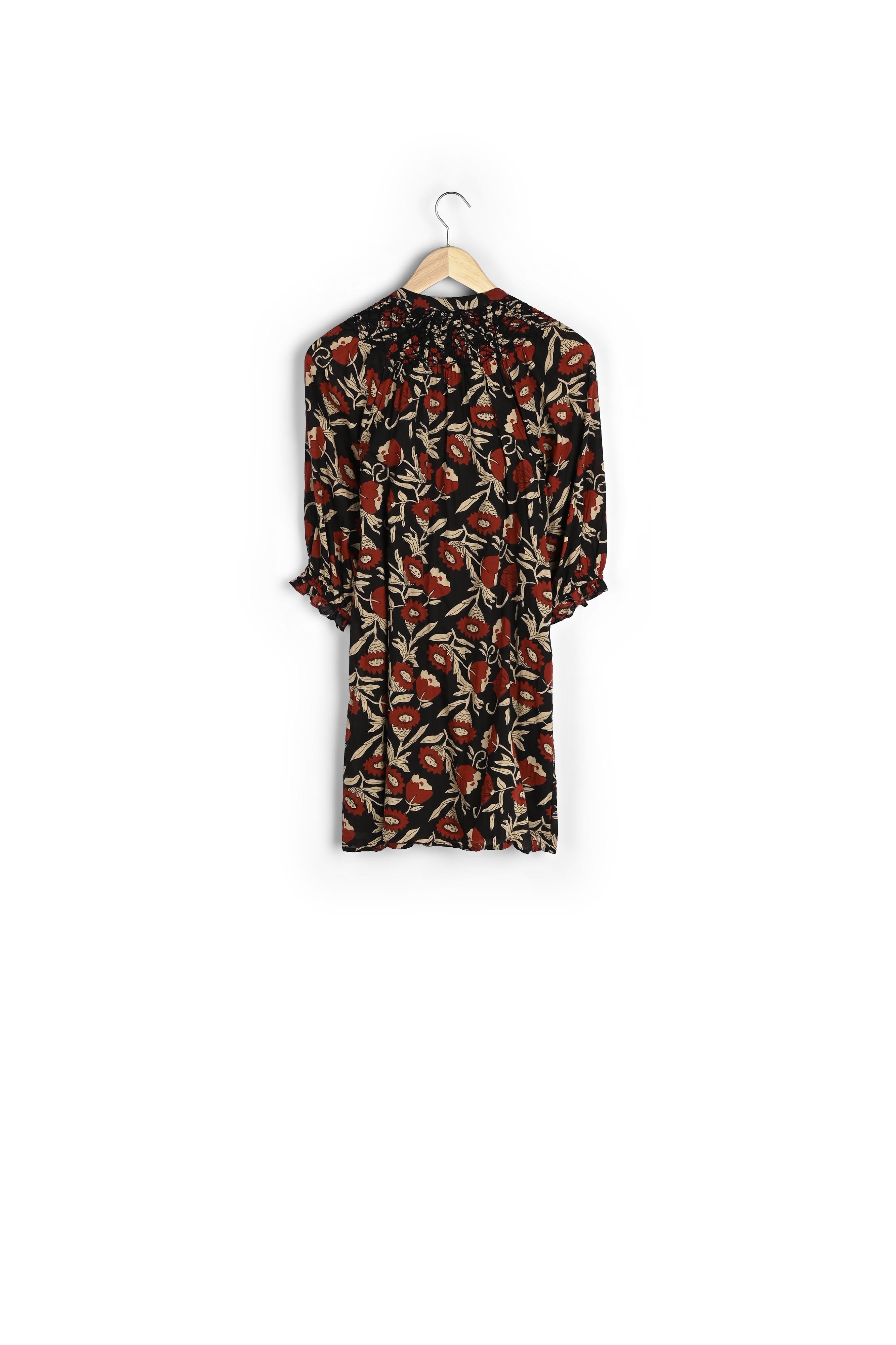 Robe courte en coton noir Nibellule Faume - seconde main