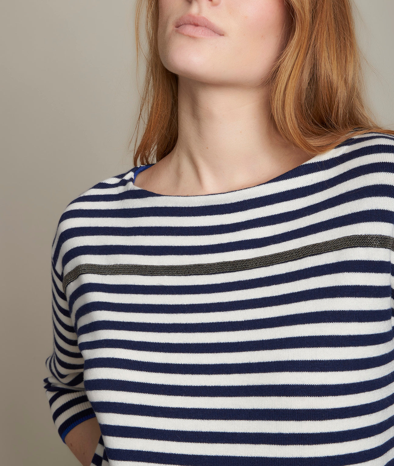 Pull rayé Dinero Faume - seconde main