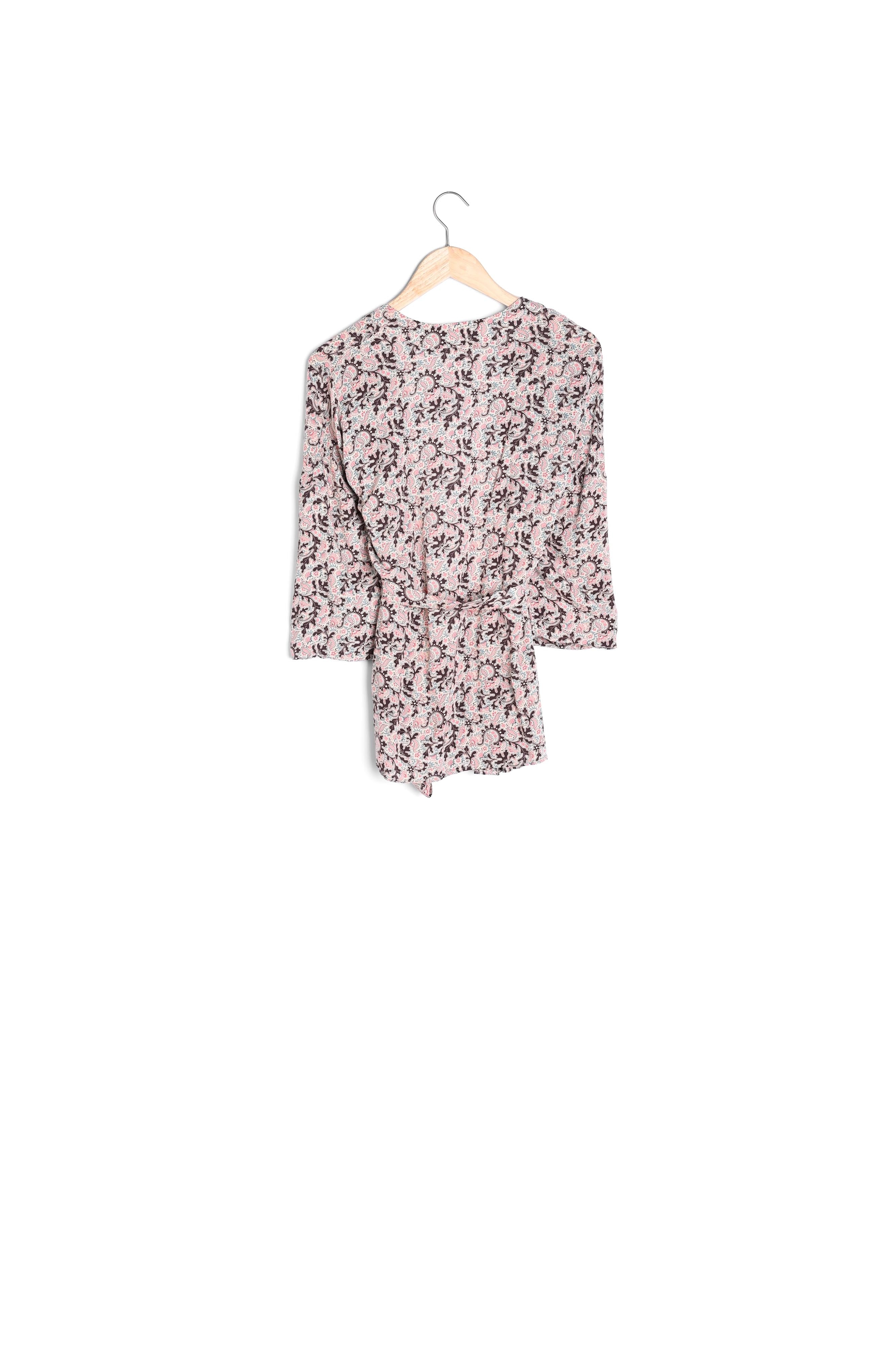 Tunique imprimée blush Tess Faume - seconde main