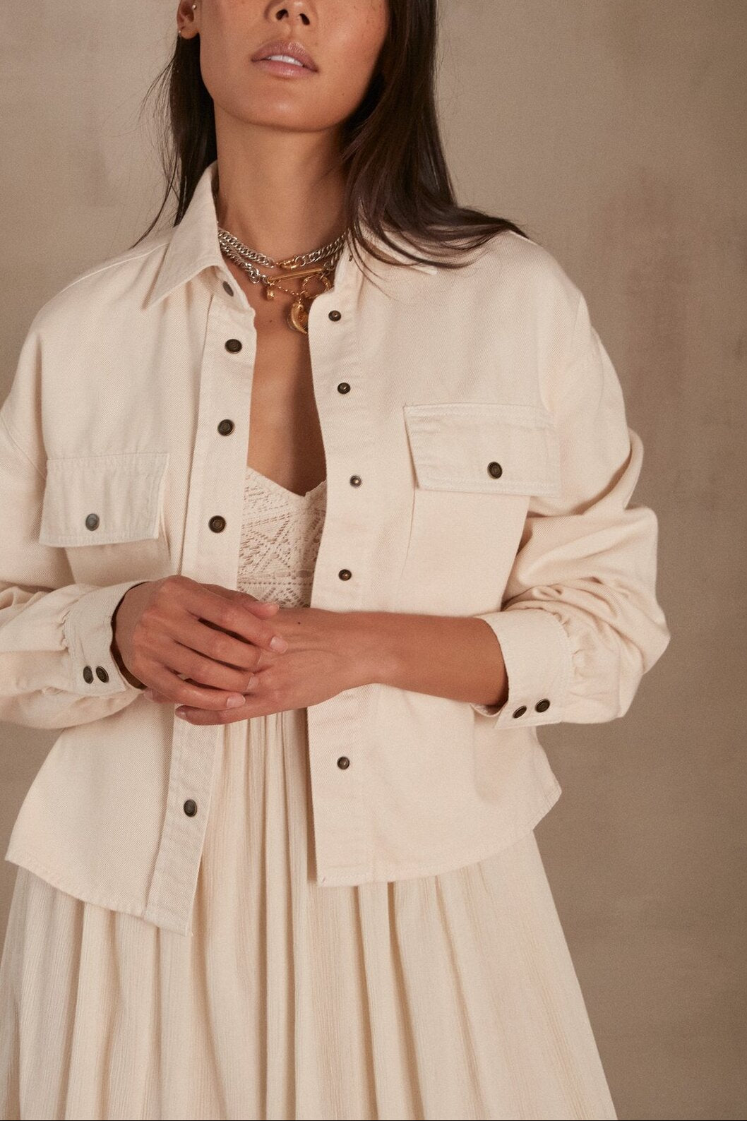 Chemise en jean CLARA Faume - seconde main