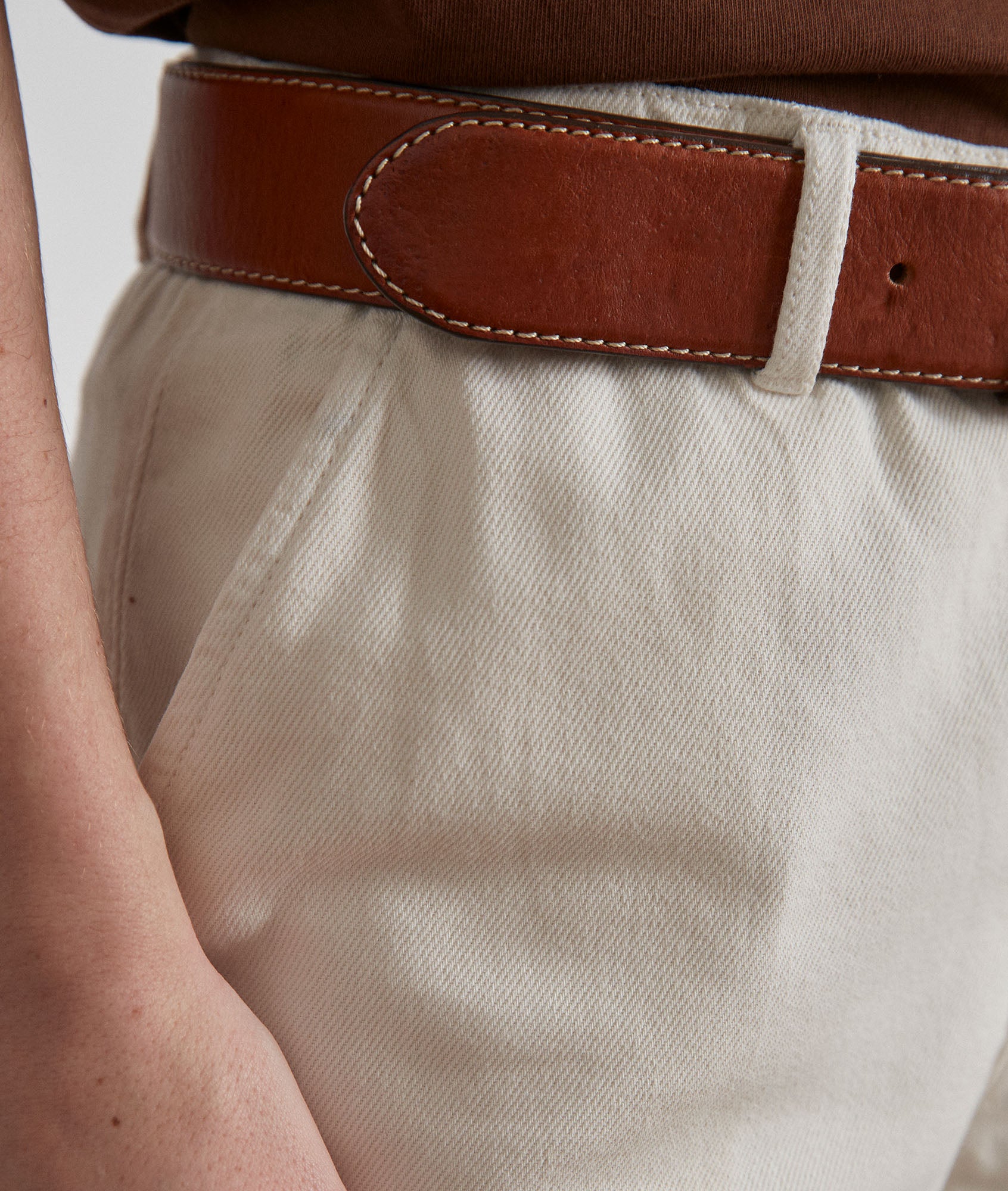 Pantalon chino Sabil Faume - seconde main