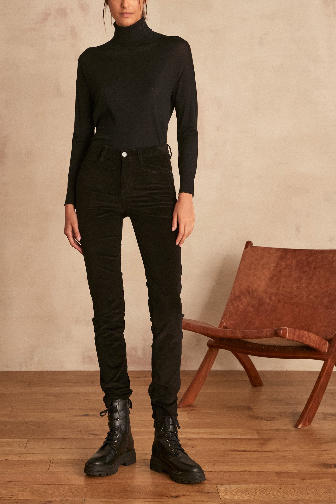 Pantalon slim VANNI Faume - seconde main