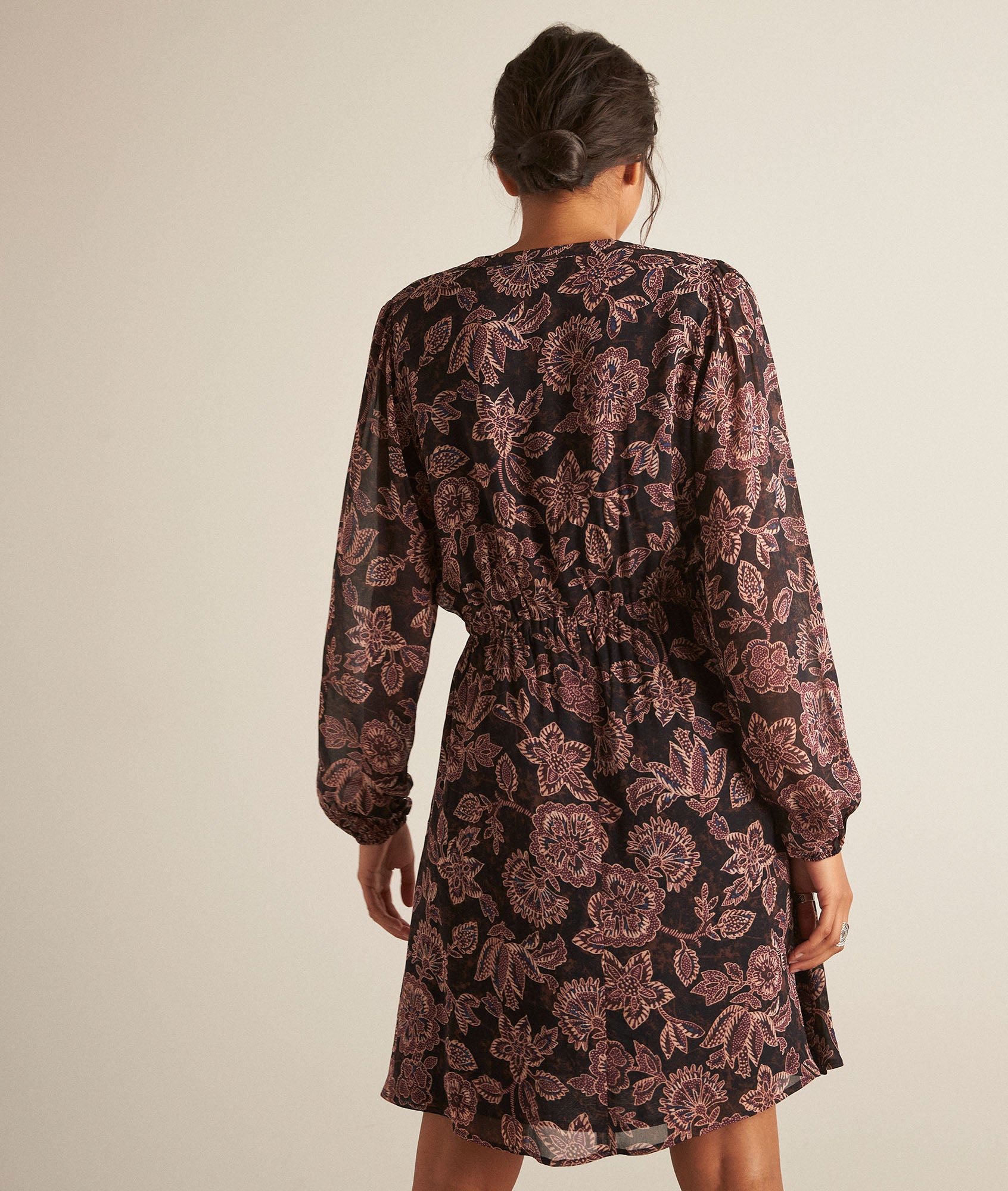 Robe courte imprimée Hola Faume - seconde main