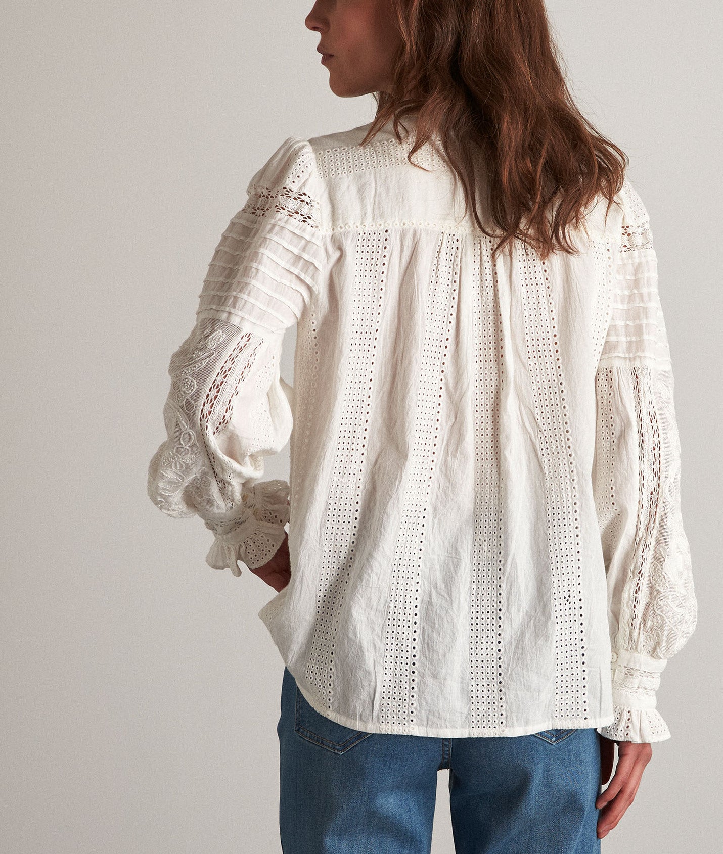 Blouse Cassiope Faume - seconde main