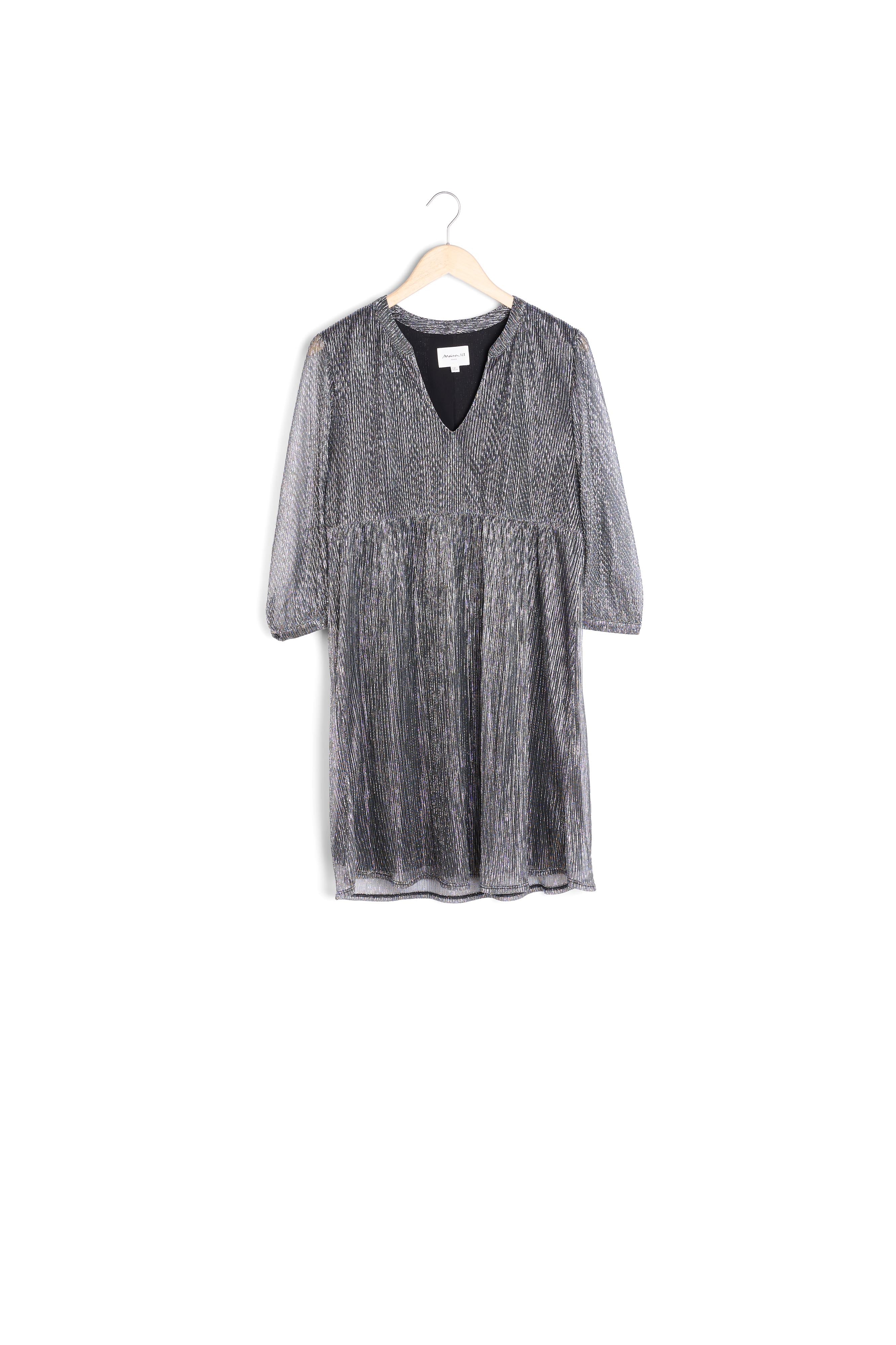 Robe droite lamée Cynthia Faume - seconde main