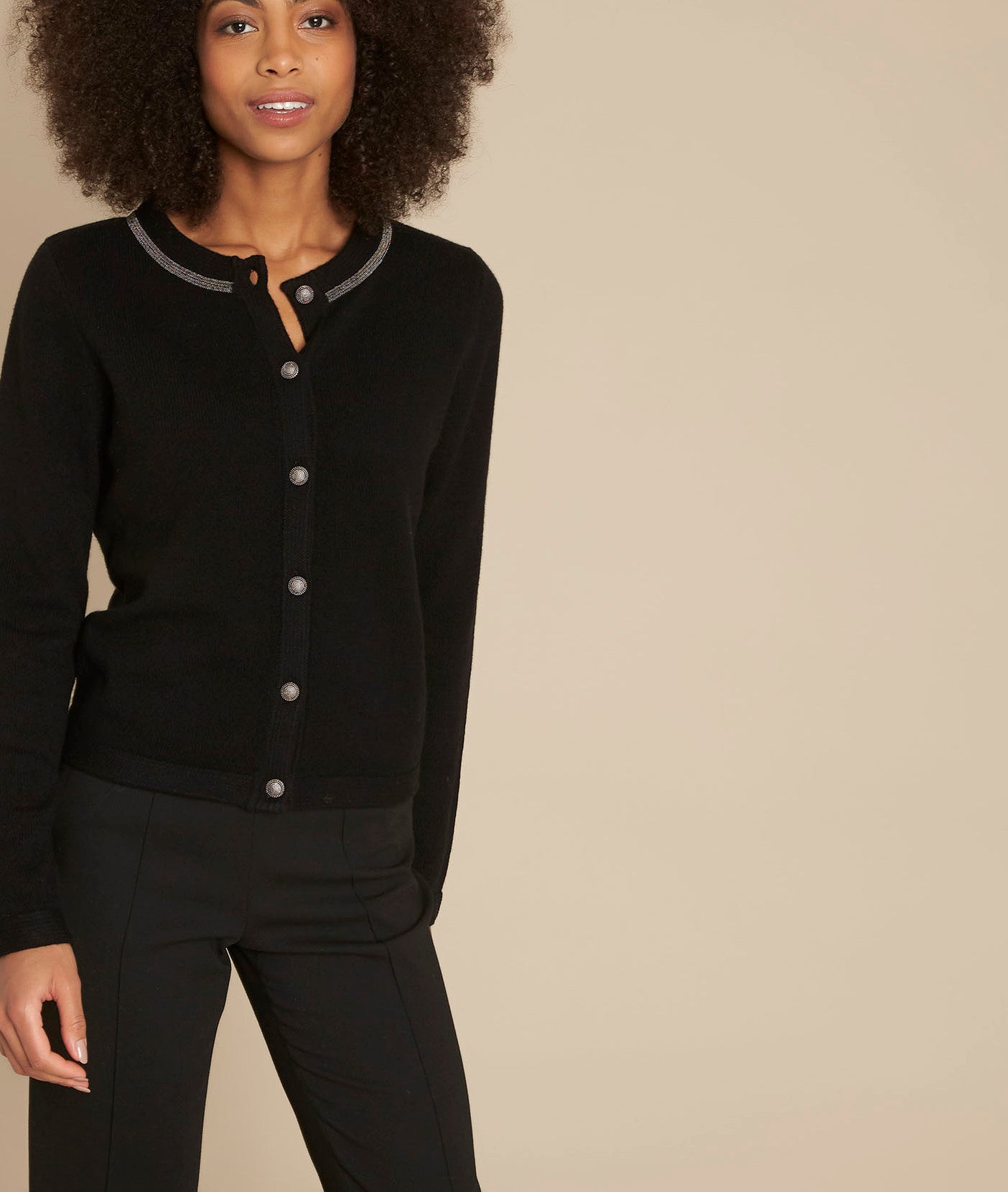 Gilet noir Farniente Faume - seconde main