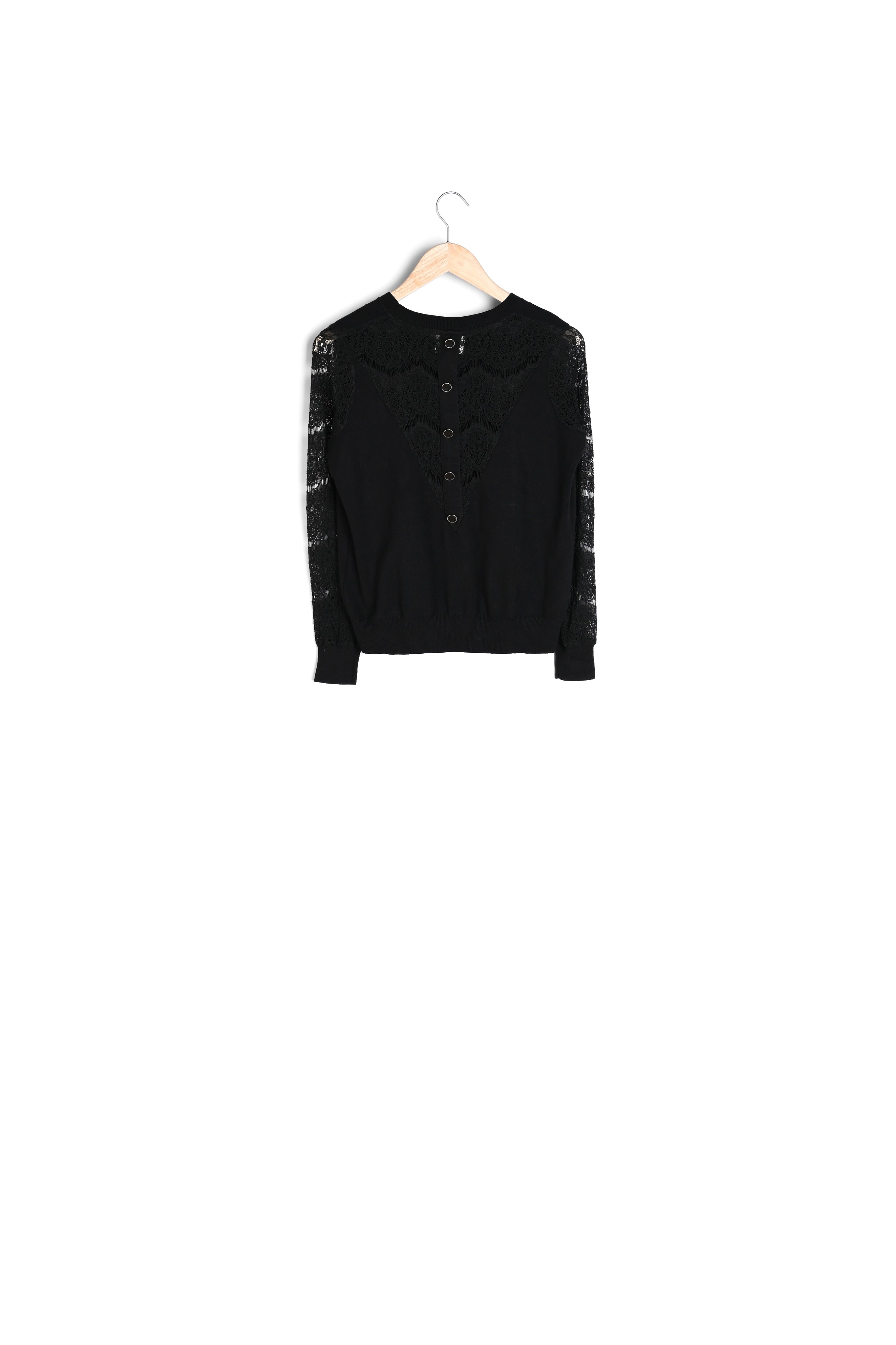 Pull à dentelle Romane Faume - seconde main