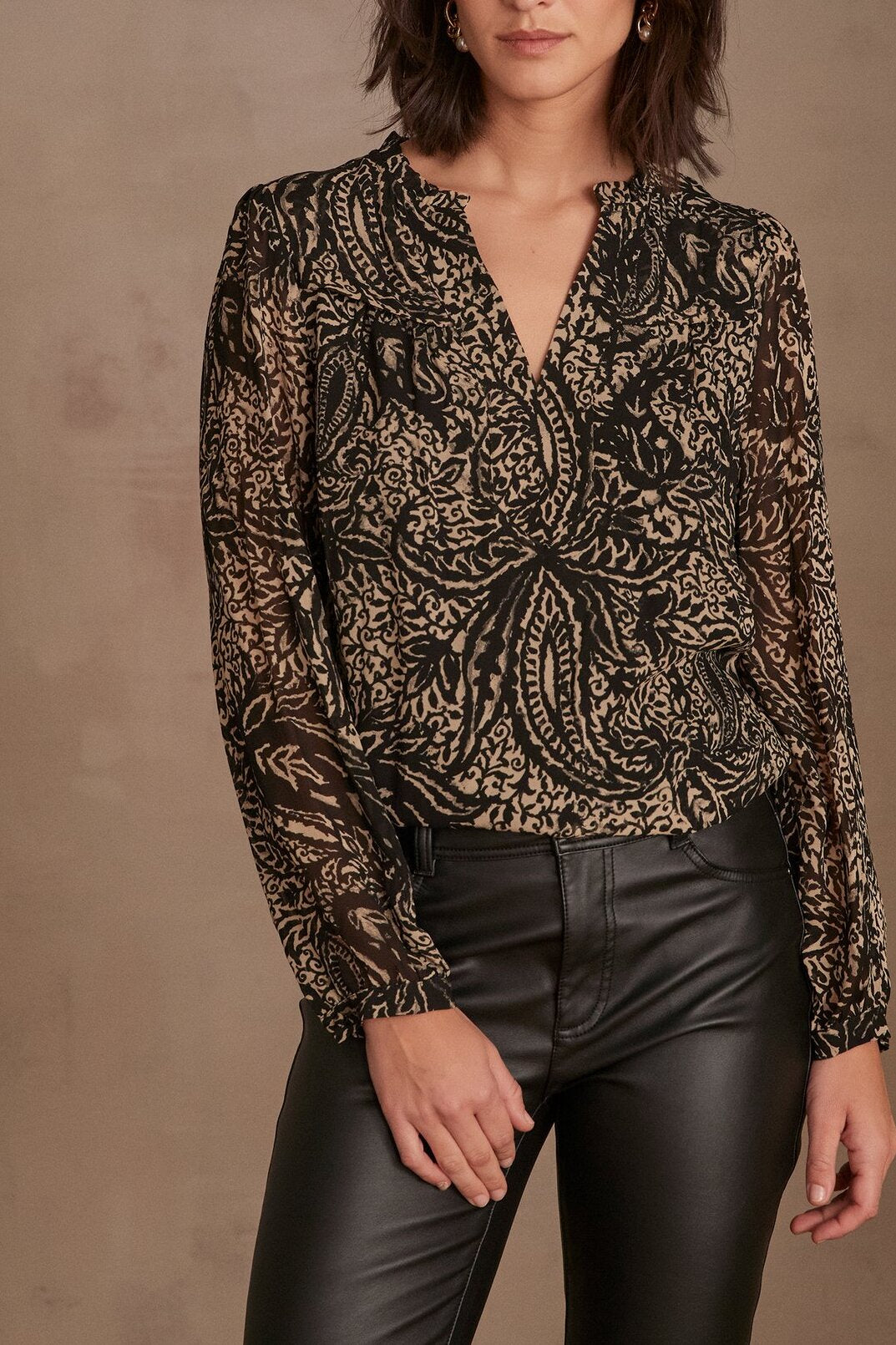 Blouse BERYLE Faume - seconde main