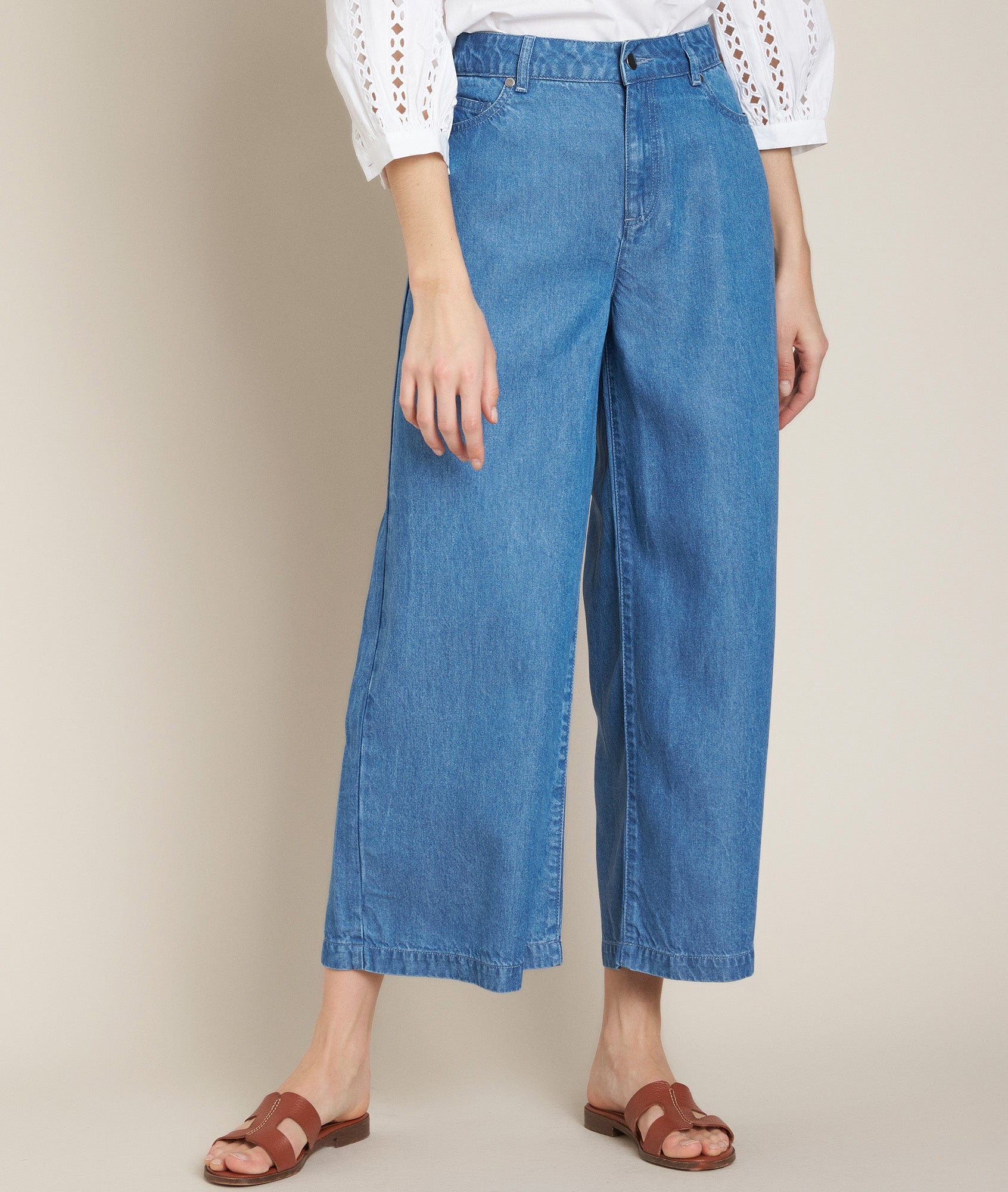 Pantalon en tencel Isidor Faume - seconde main