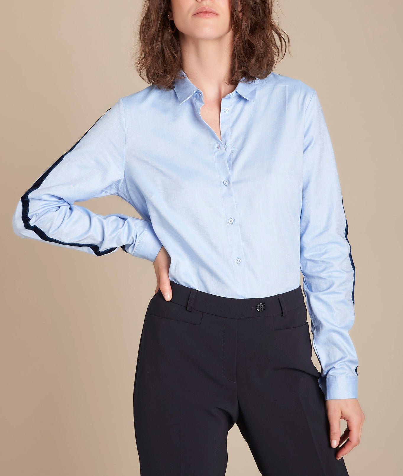 Chemise Oxford Mickaela Faume - seconde main
