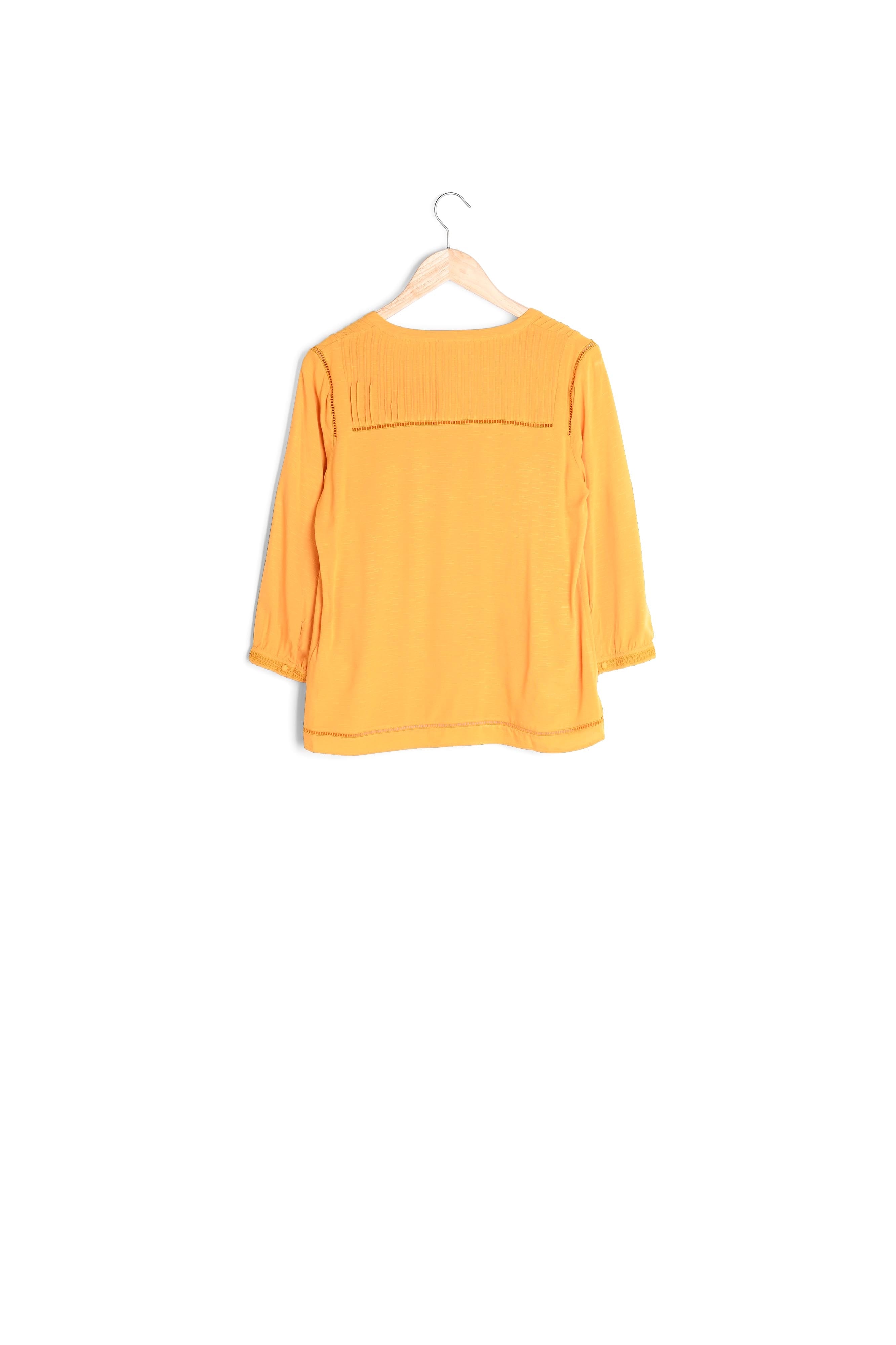 Blouse en dentelle ambre Maureen Faume - seconde main