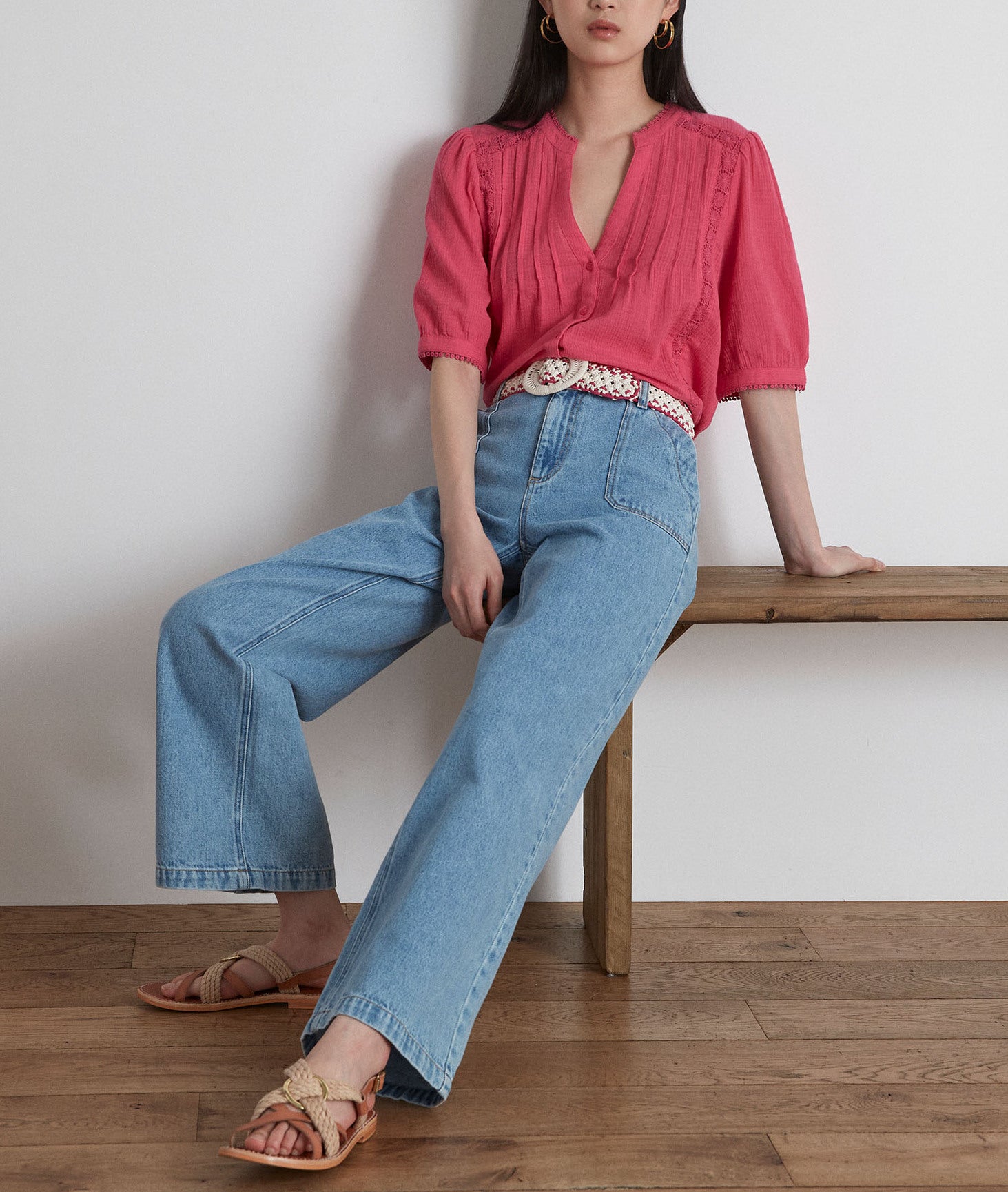 Chemisier Tora Faume - seconde main