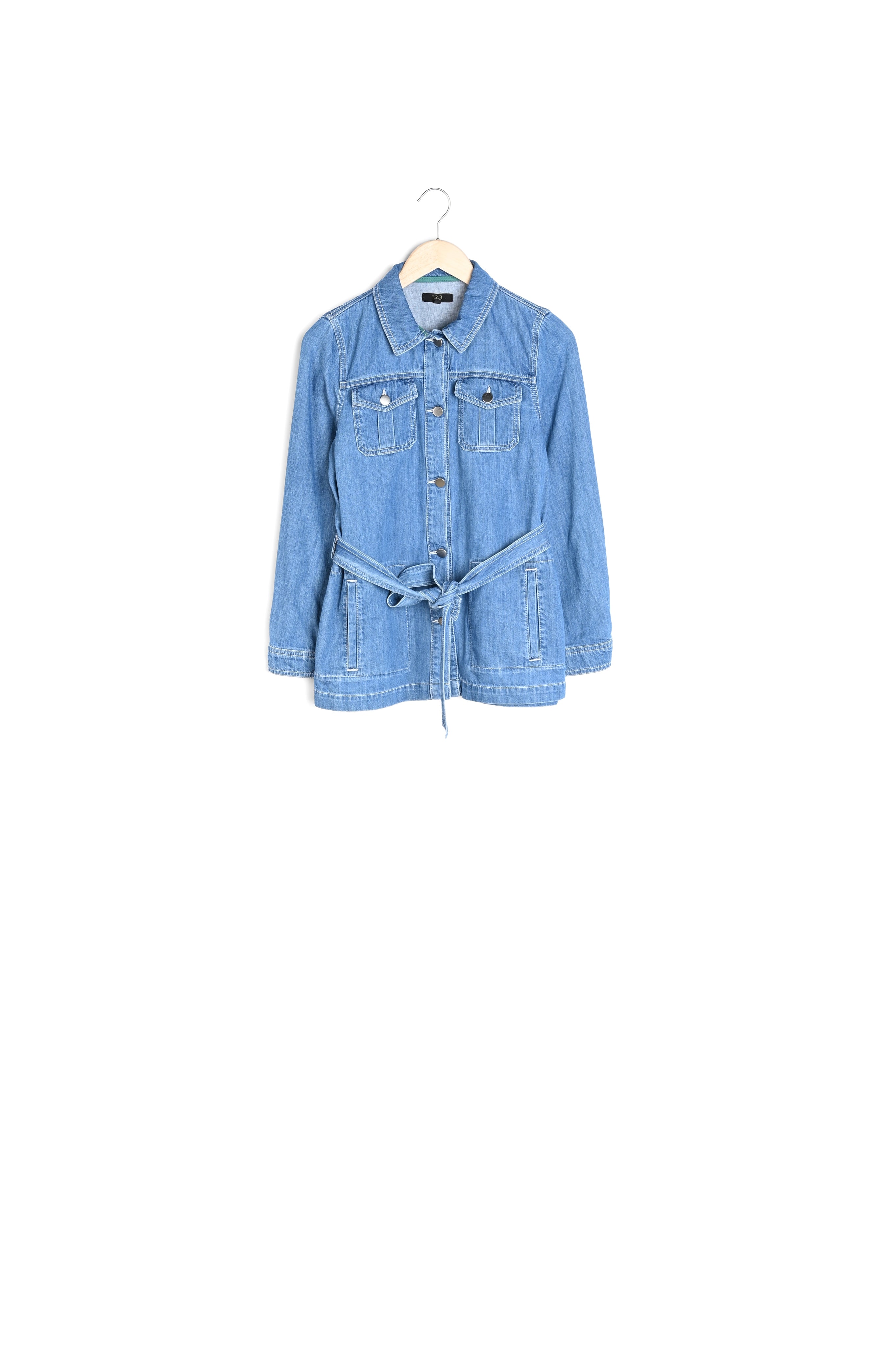 Veste en jean coton biologique Dany Faume - seconde main