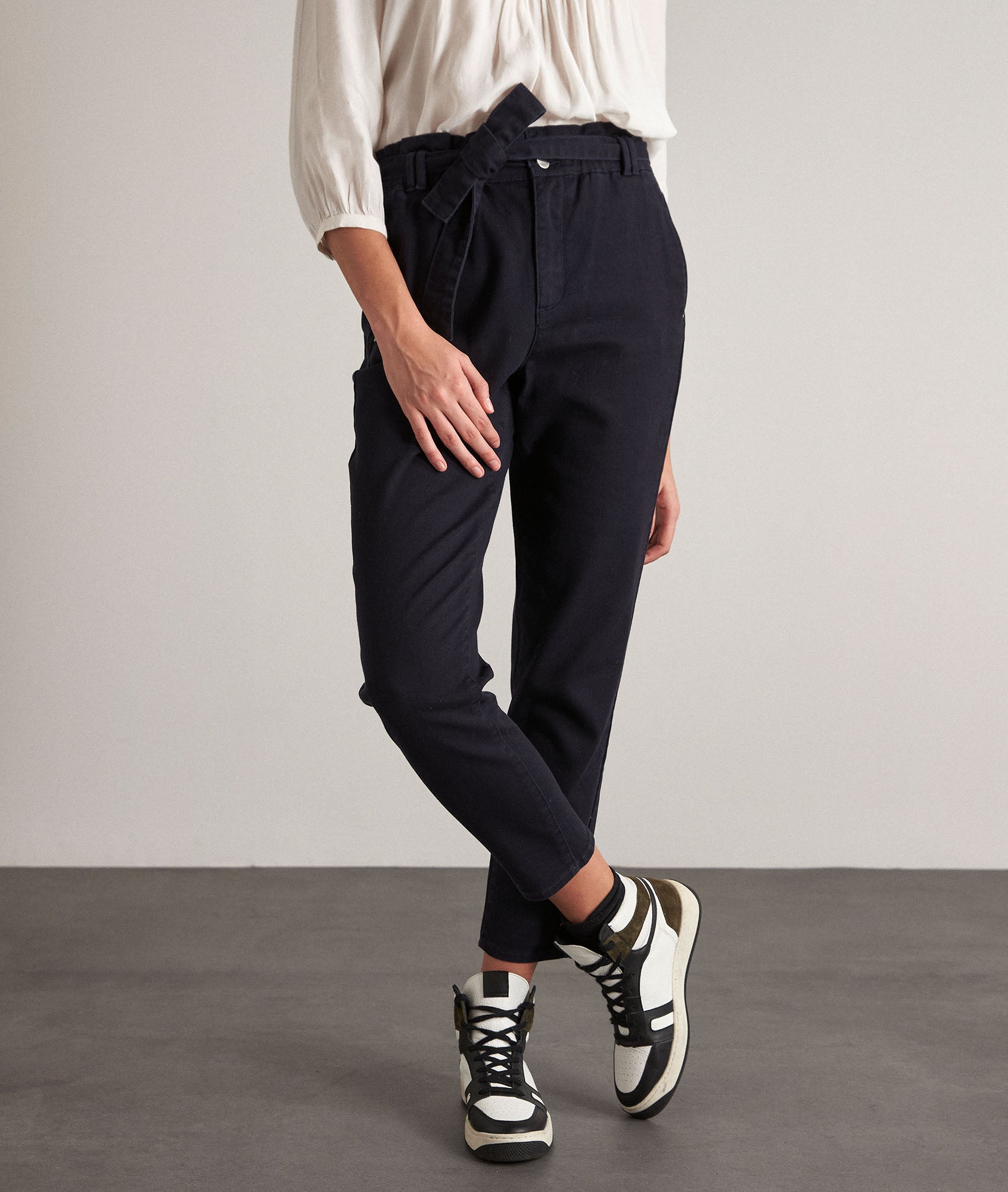 Pantalon paper bag Barbara Faume - seconde main