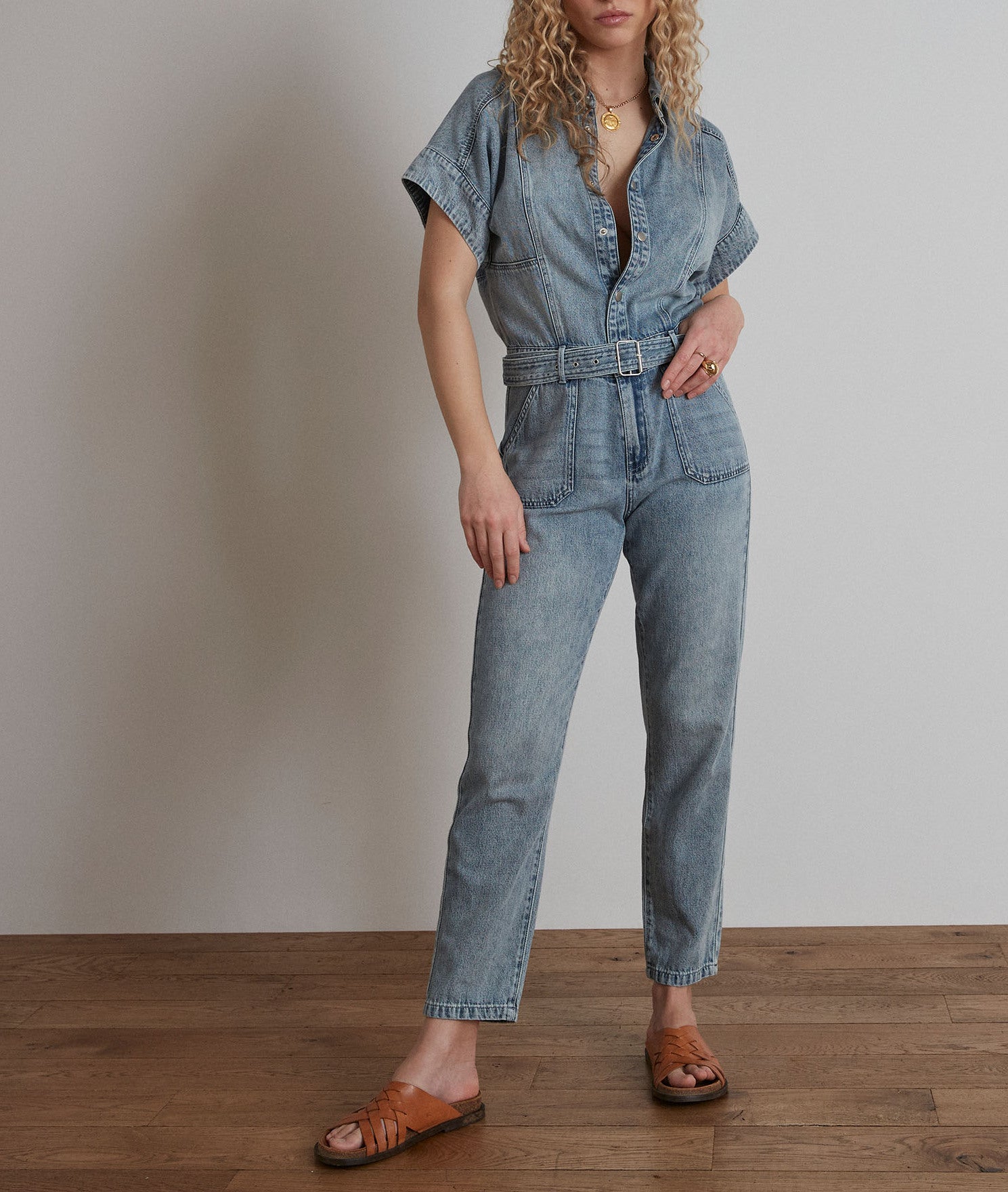 Combinaison en jean Sade Faume - seconde main