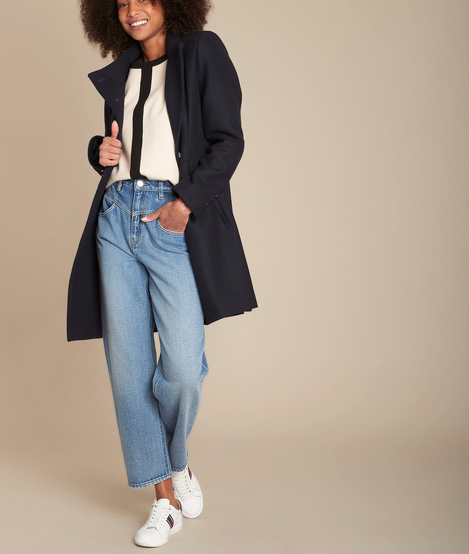 Le Vintage straight jean Steven Faume - seconde main